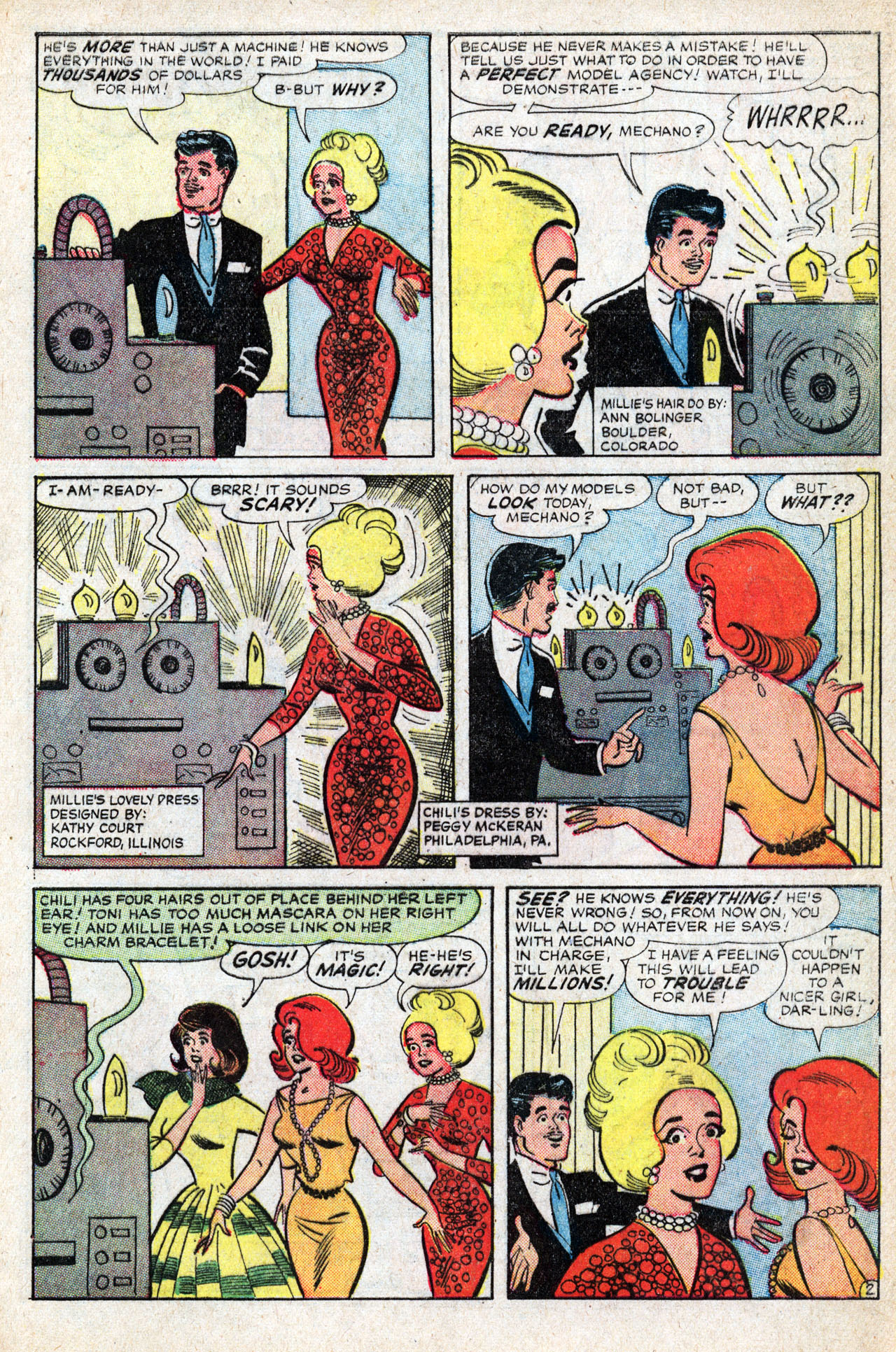 Read online Millie the Model comic -  Issue #113 - 29