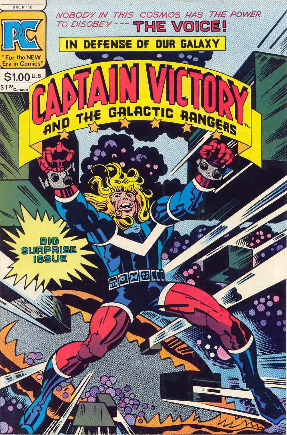 Read online Captain Victory and the Galactic Rangers (1981) comic -  Issue #10 - 1