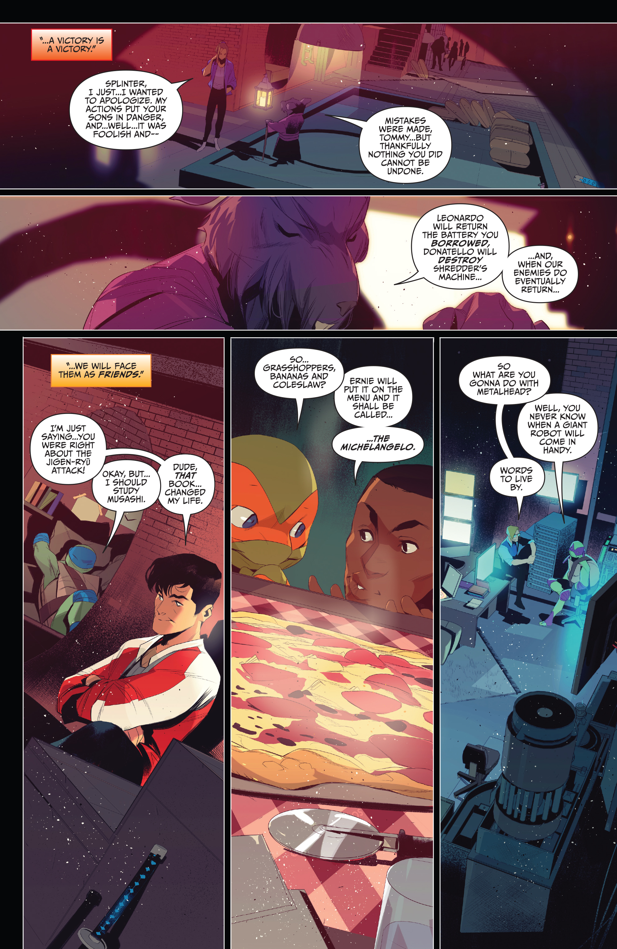 Read online Mighty Morphin Power Rangers: Teenage Mutant Ninja Turtles comic -  Issue #5 - 20