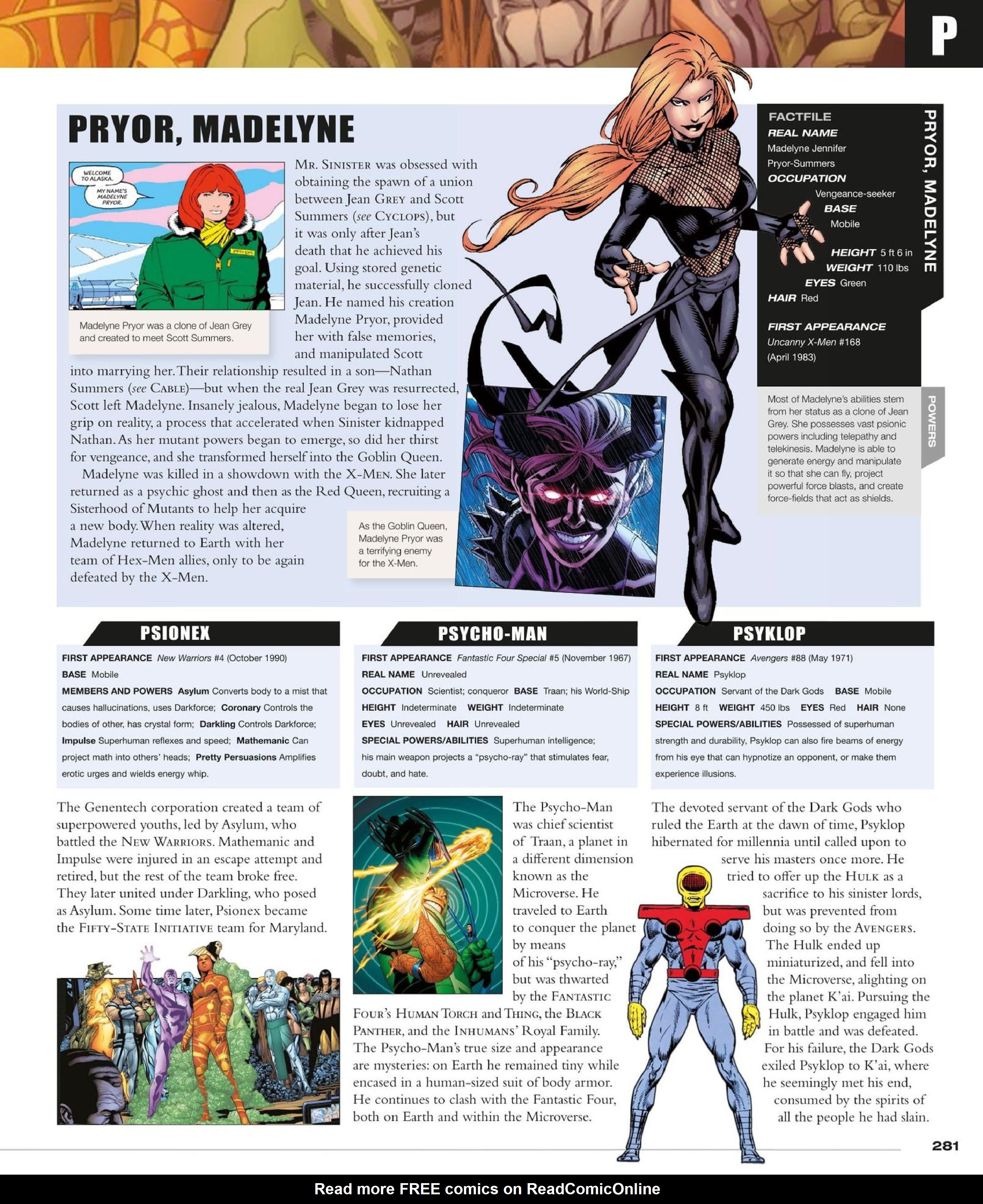 Read online Marvel Encyclopedia, New Edition comic -  Issue # TPB (Part 3) - 84