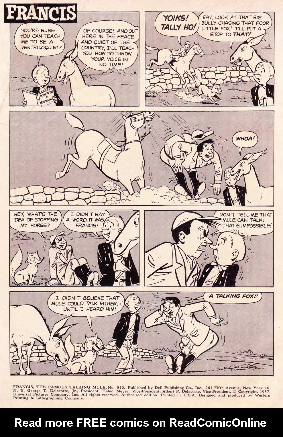 Read online Four Color Comics comic -  Issue #810 - 2