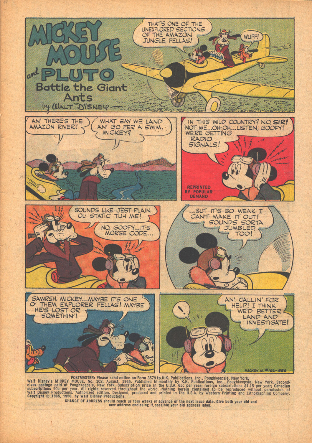 Read online Walt Disney's Mickey Mouse comic -  Issue #102 - 3