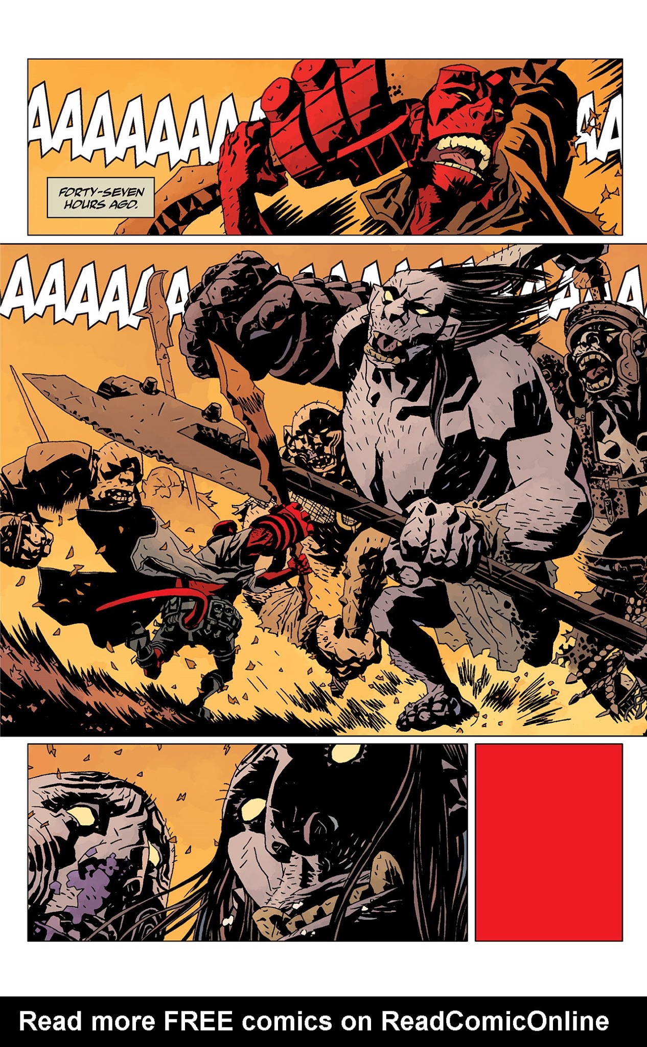 Read online Hellboy: The Wild Hunt comic -  Issue #4 - 3