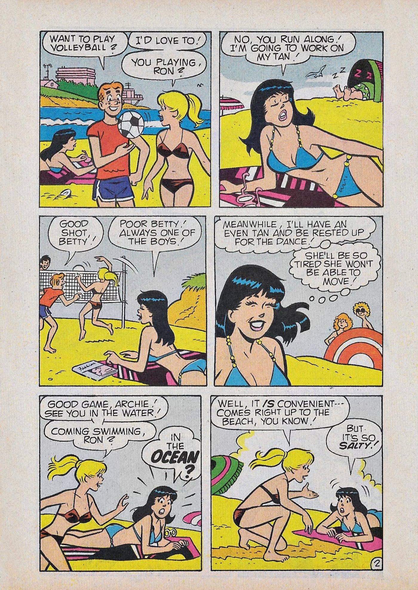 Read online Betty and Veronica Digest Magazine comic -  Issue #56 - 88