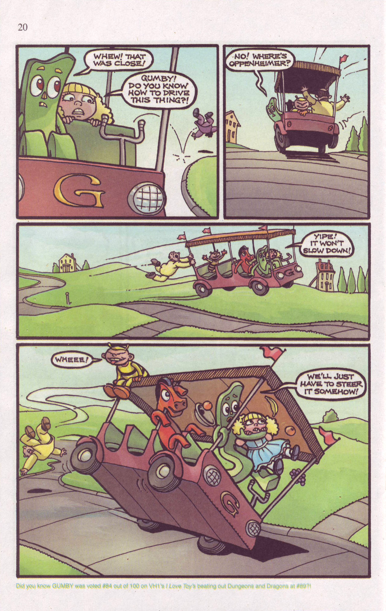 Read online Gumby (2006) comic -  Issue #3 - 22