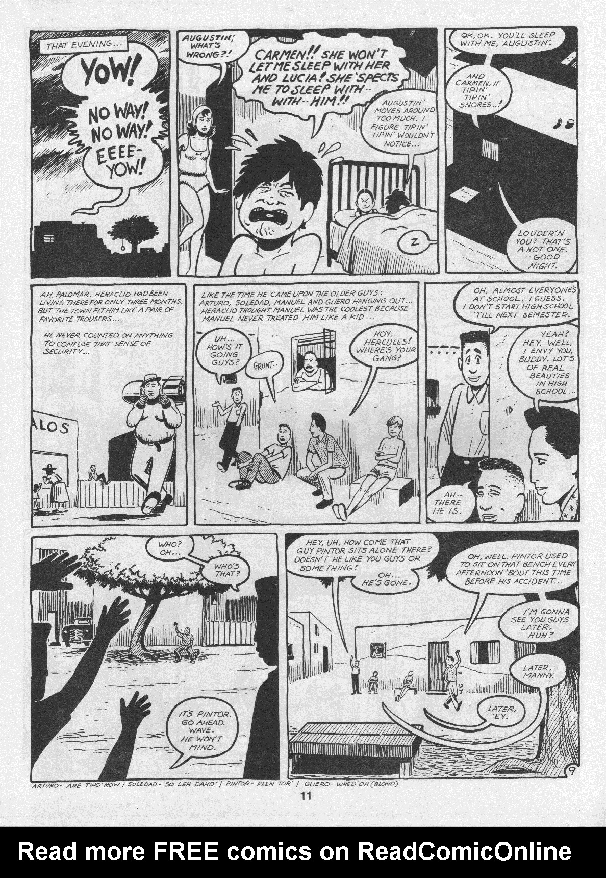 Read online Love and Rockets (1982) comic -  Issue #3 - 13