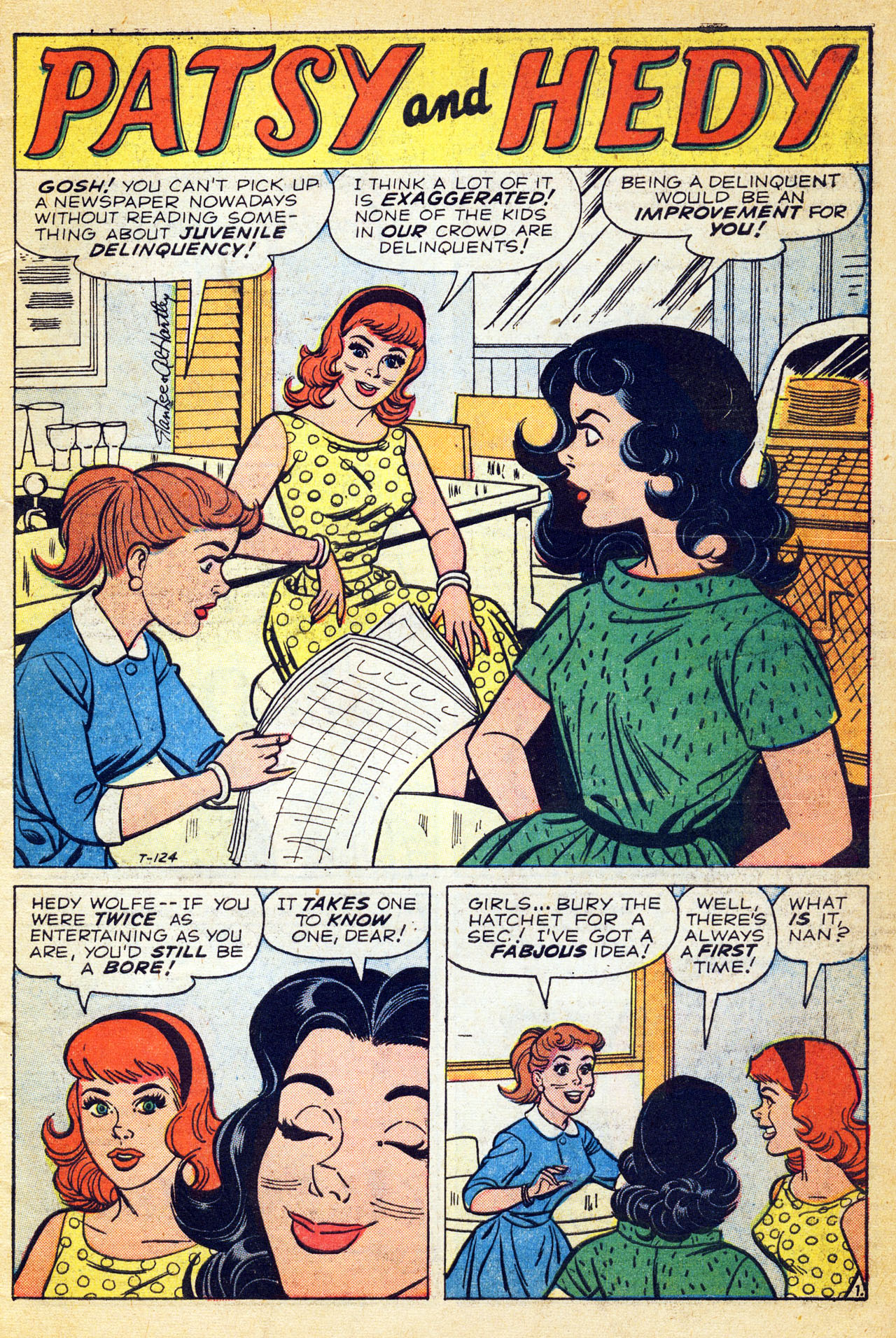 Read online Patsy and Hedy comic -  Issue #62 - 3