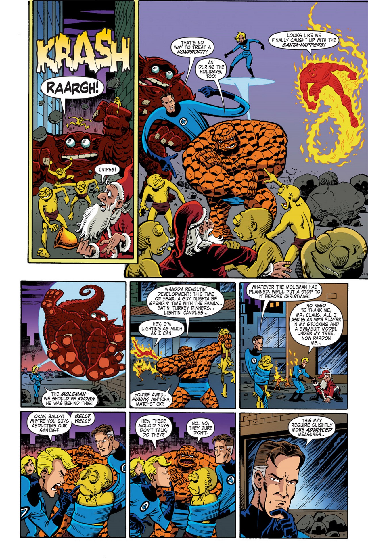 Read online Marvel Holiday Special (1991) comic -  Issue #2005 - 5