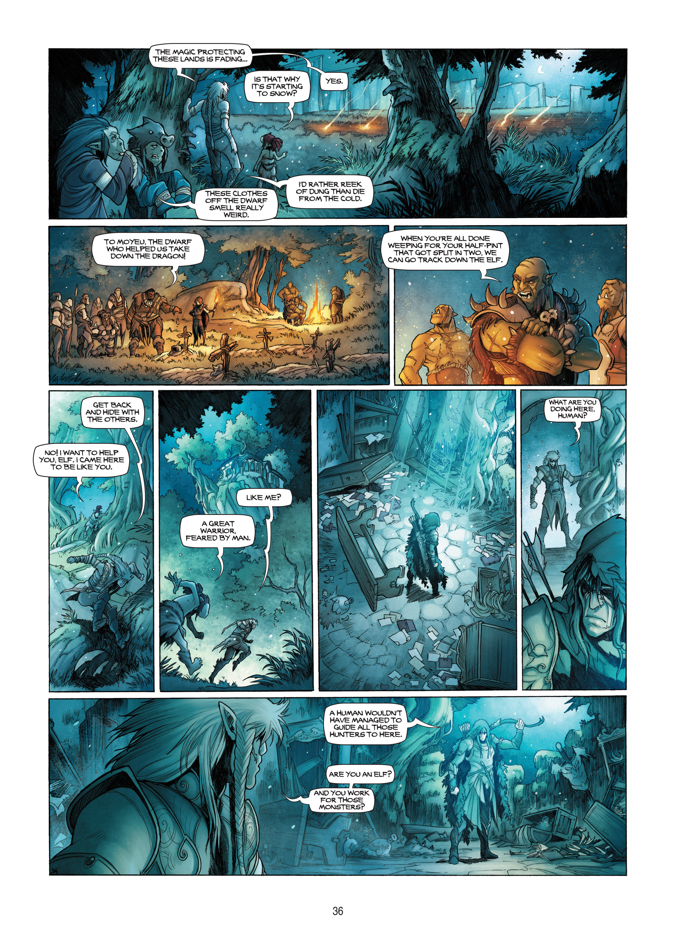 Read online Elves comic -  Issue #8 - 36