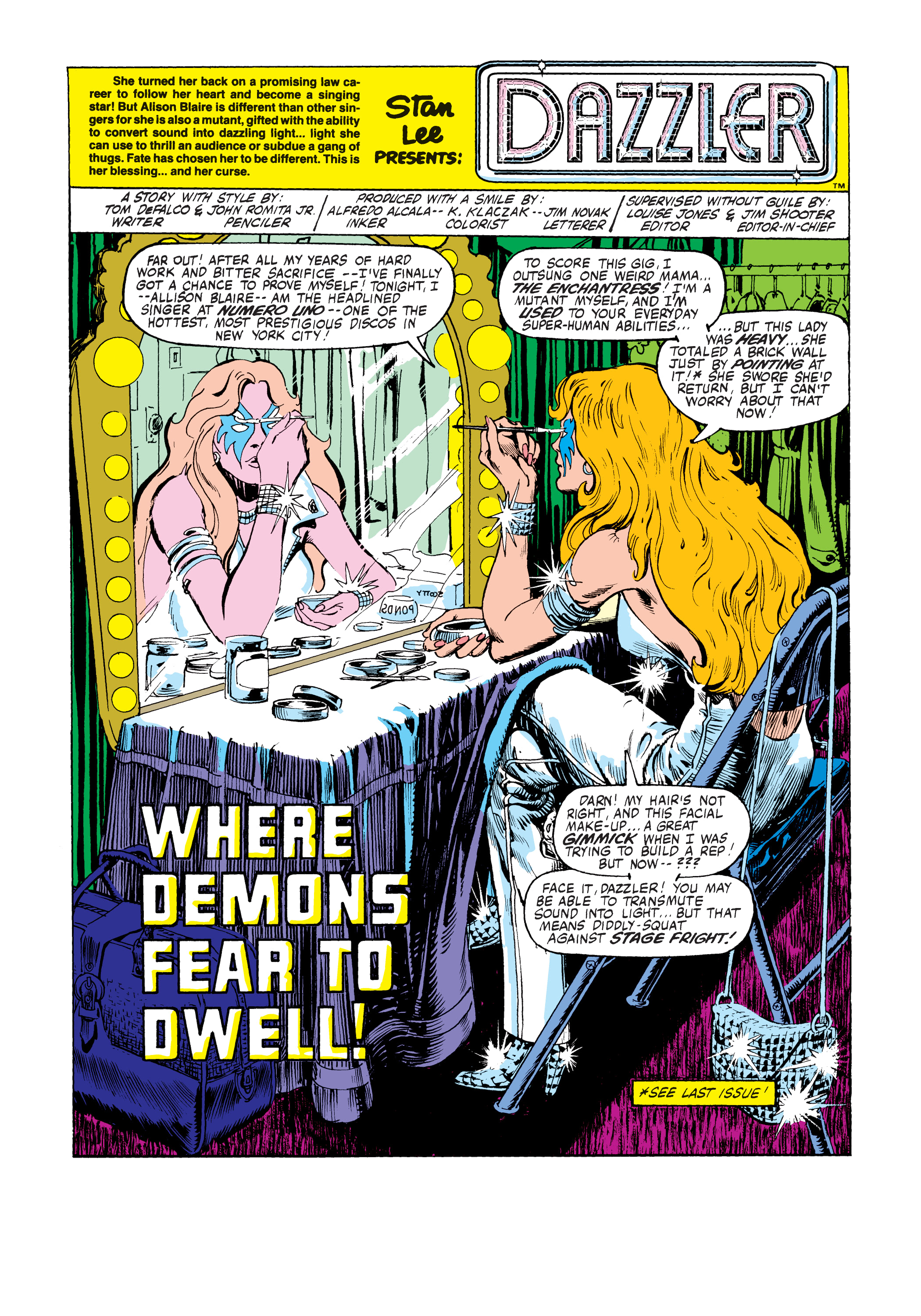 Read online Marvel Masterworks: Dazzler comic -  Issue # TPB 1 (Part 1) - 89