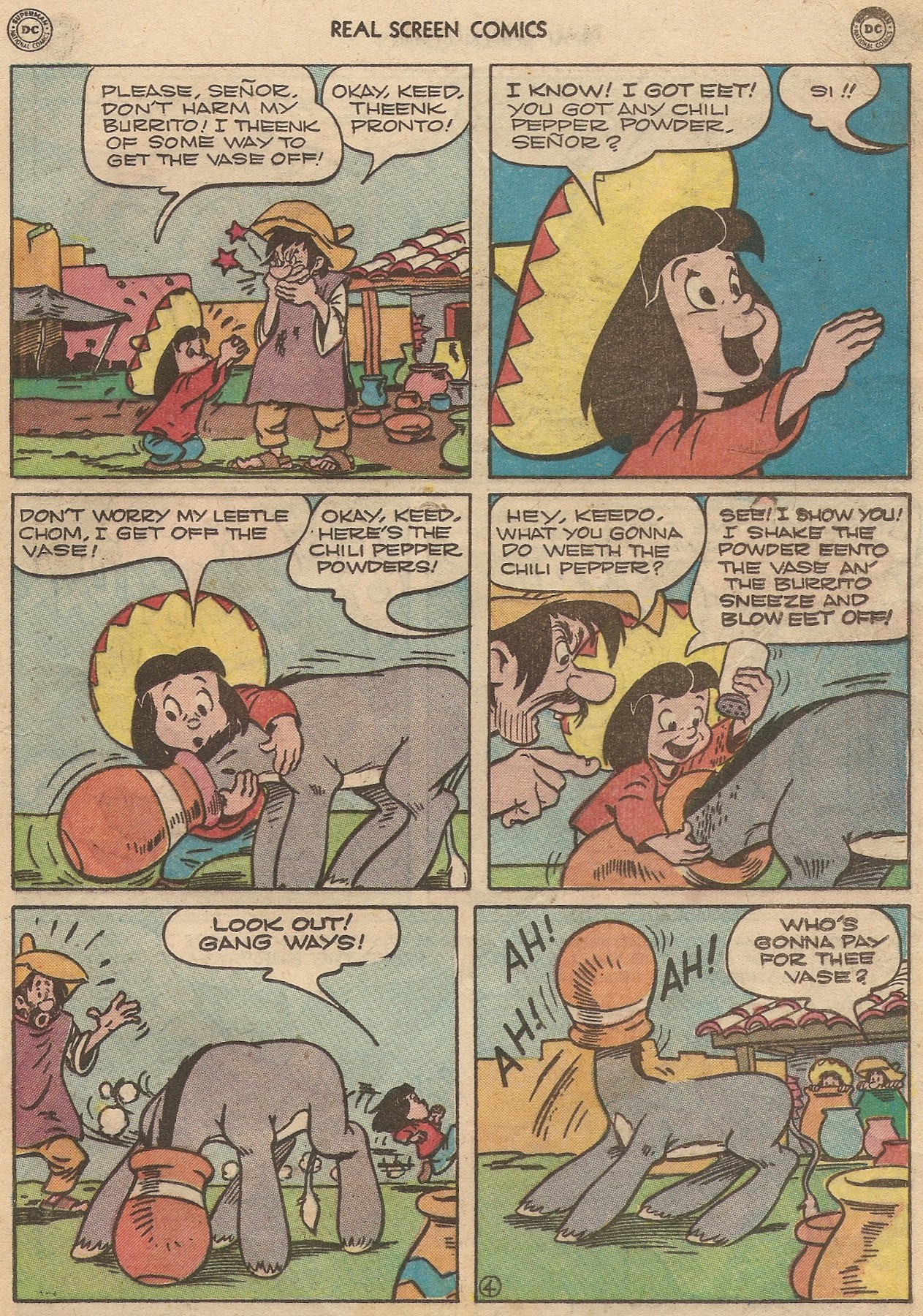 Read online Real Screen Comics comic -  Issue #28 - 37