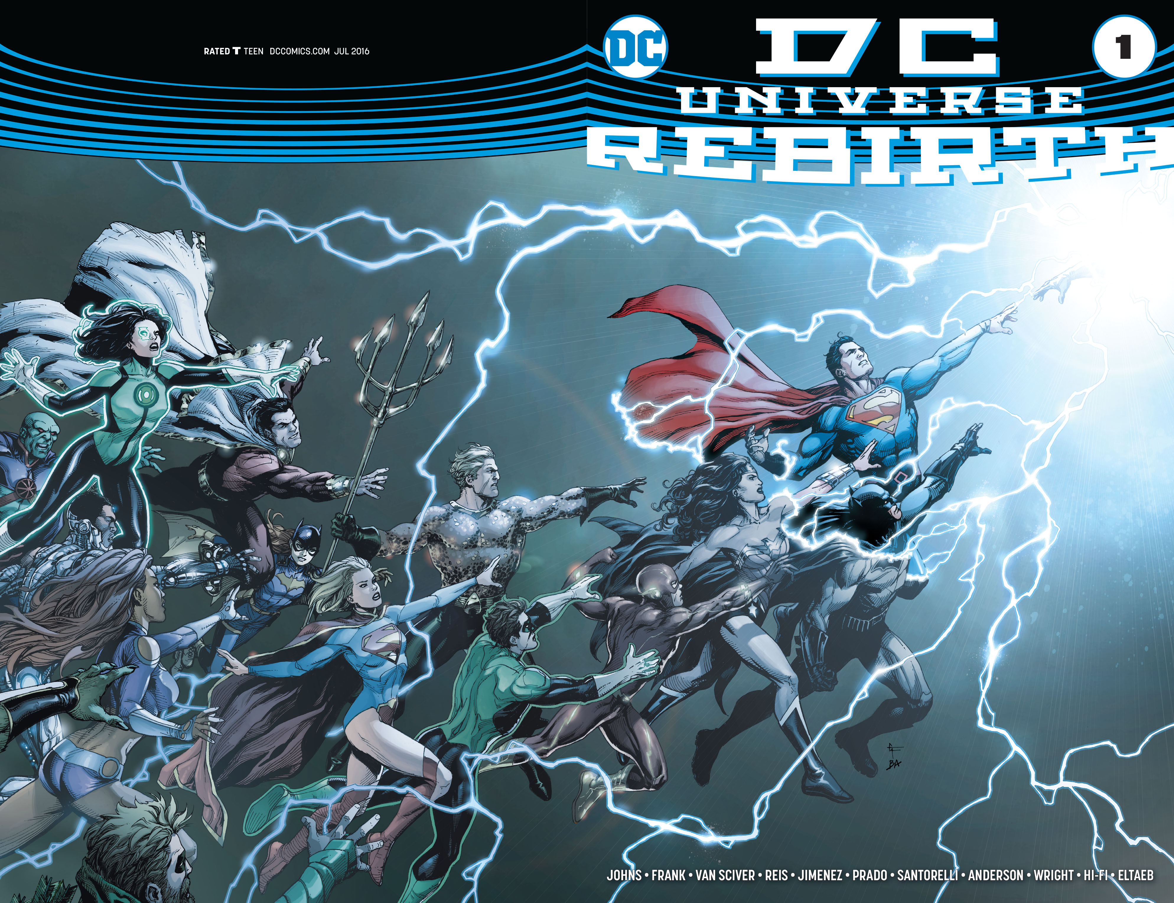 Read online DC Universe: Rebirth comic -  Issue # Full - 2