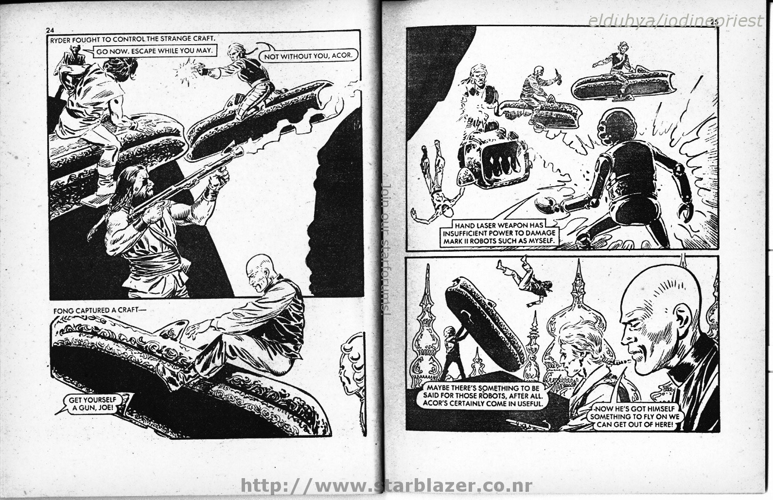 Read online Starblazer comic -  Issue #66 - 14