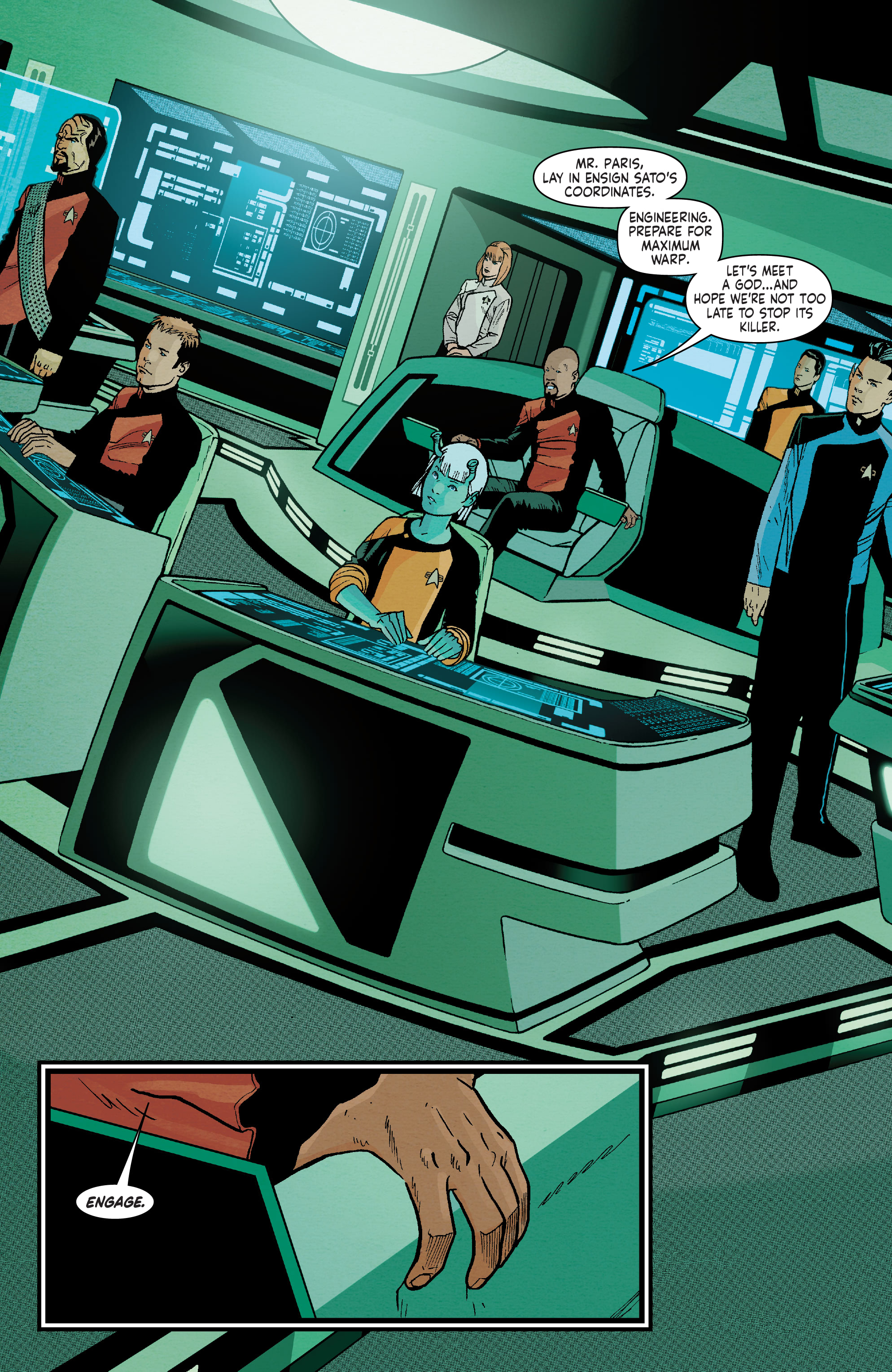 Read online Star Trek (2022) comic -  Issue #4 - 10
