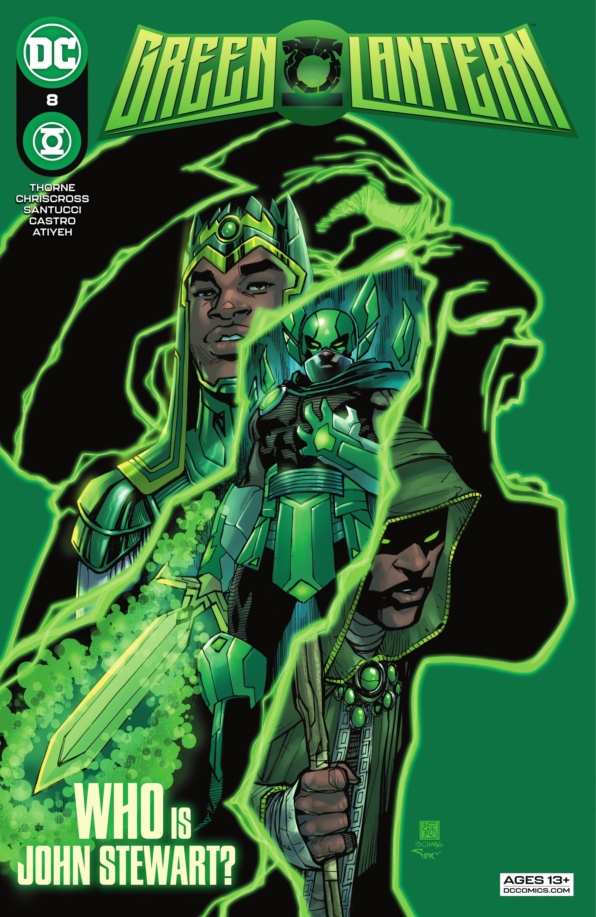Read online Green Lantern (2021) comic -  Issue #8 - 1