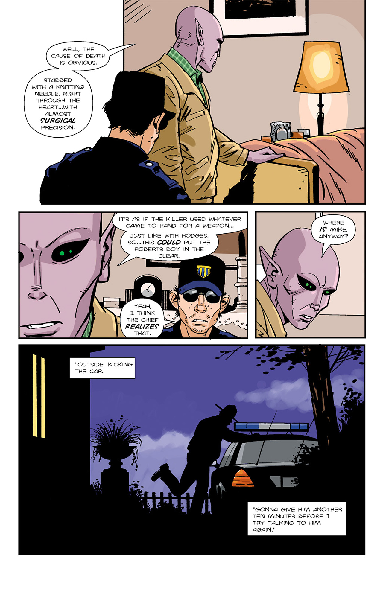 Read online Resident Alien comic -  Issue #2 - 9