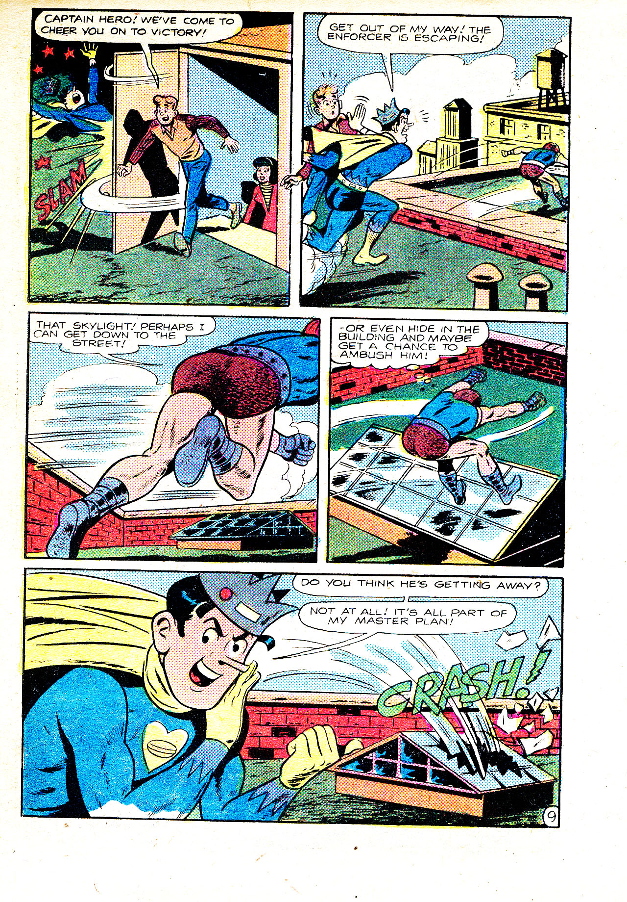 Read online Captain Hero Comics Digest Magazine comic -  Issue # TPB - 119