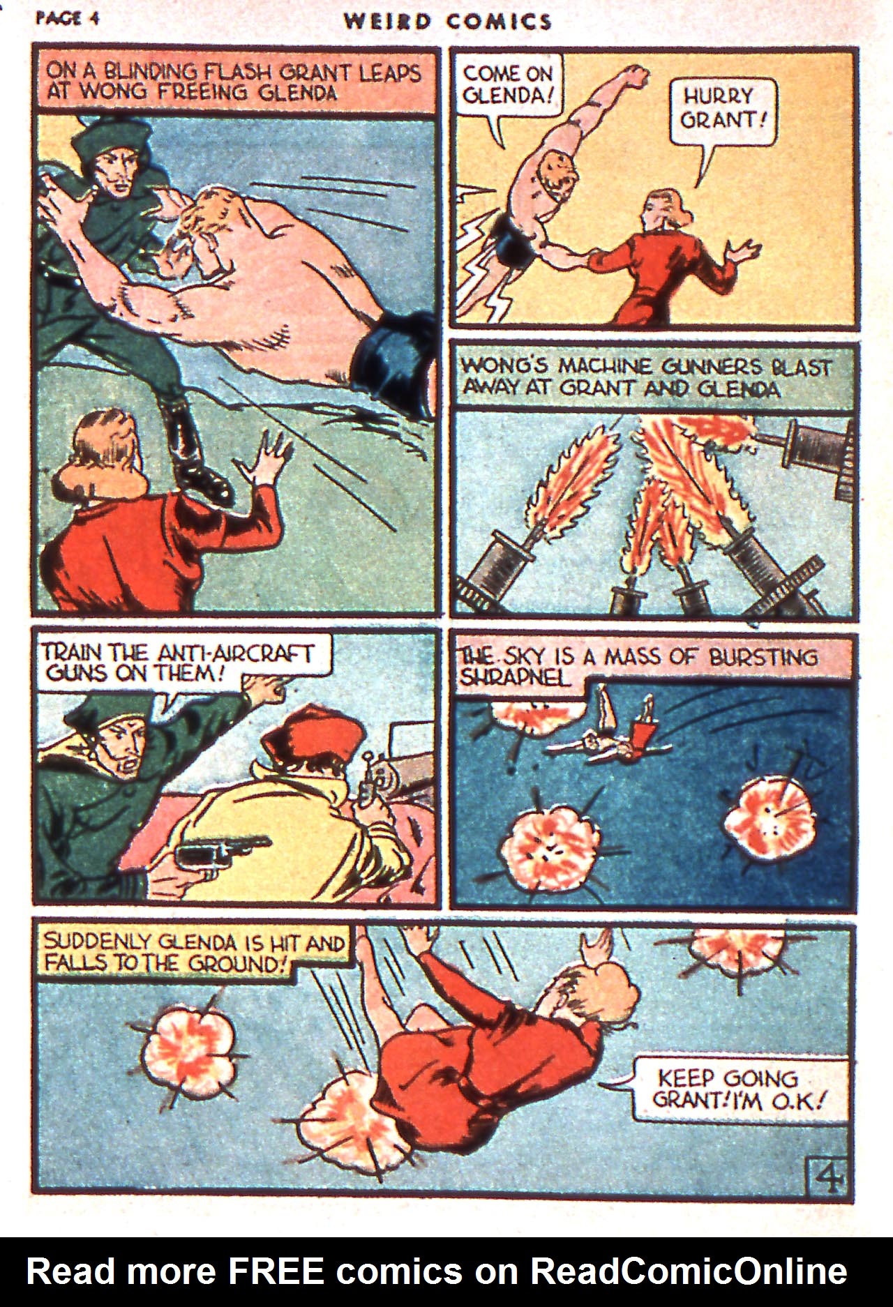 Read online Weird Comics comic -  Issue #4 - 6