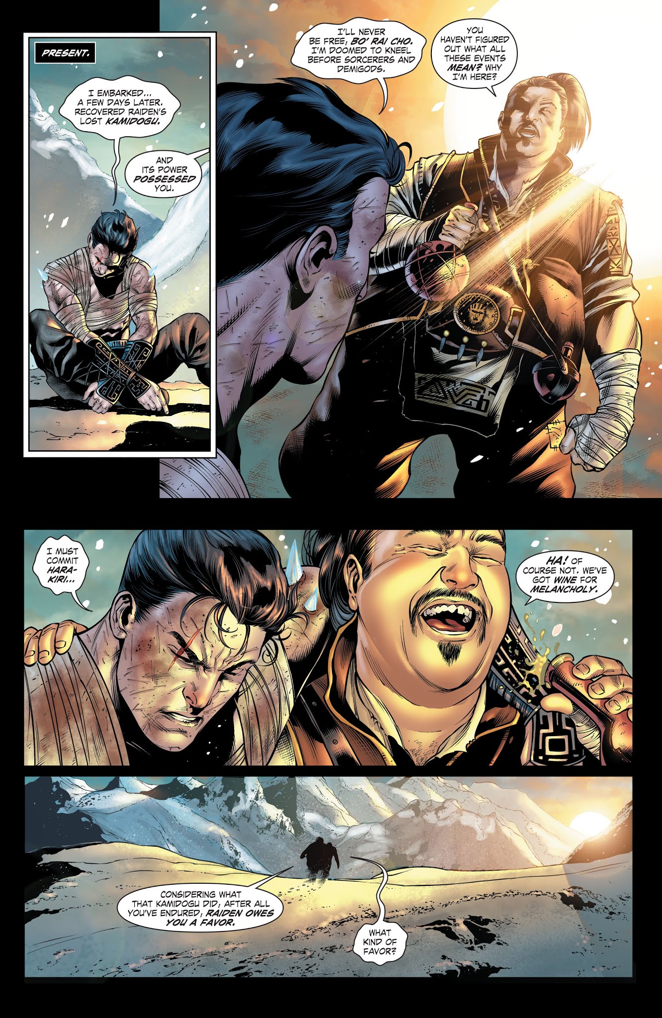 Read online Mortal Kombat X [I] comic -  Issue # _TPB 2 - 44