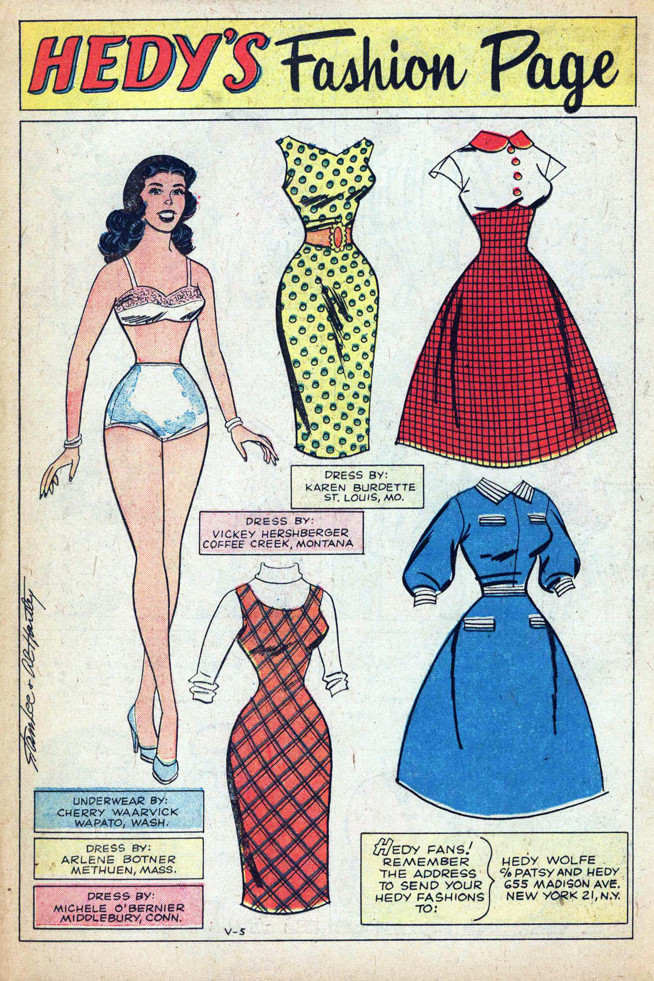 Read online Patsy and Hedy comic -  Issue #74 - 18