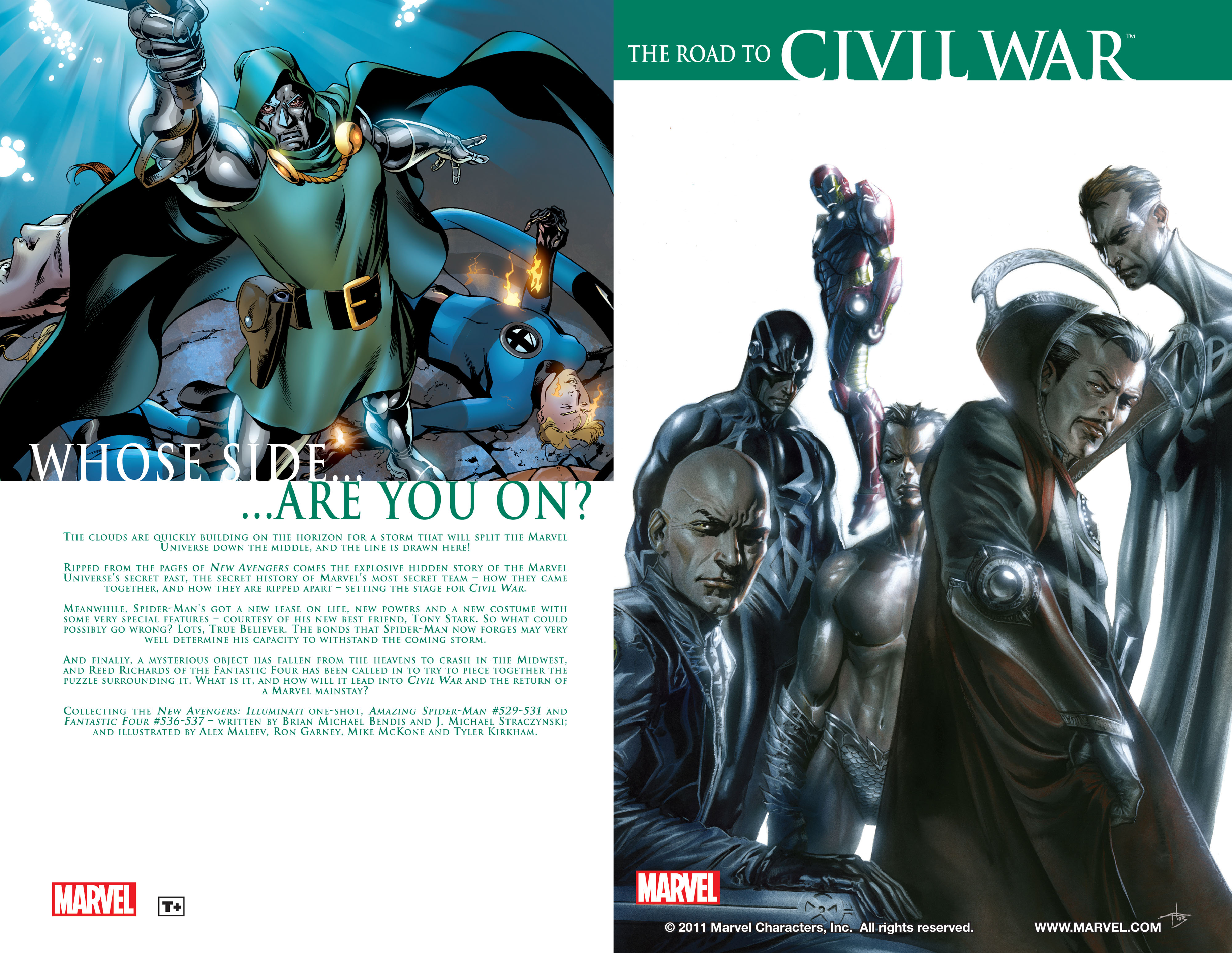 Read online Civil War: The Road to Civil War comic -  Issue # Full - 2