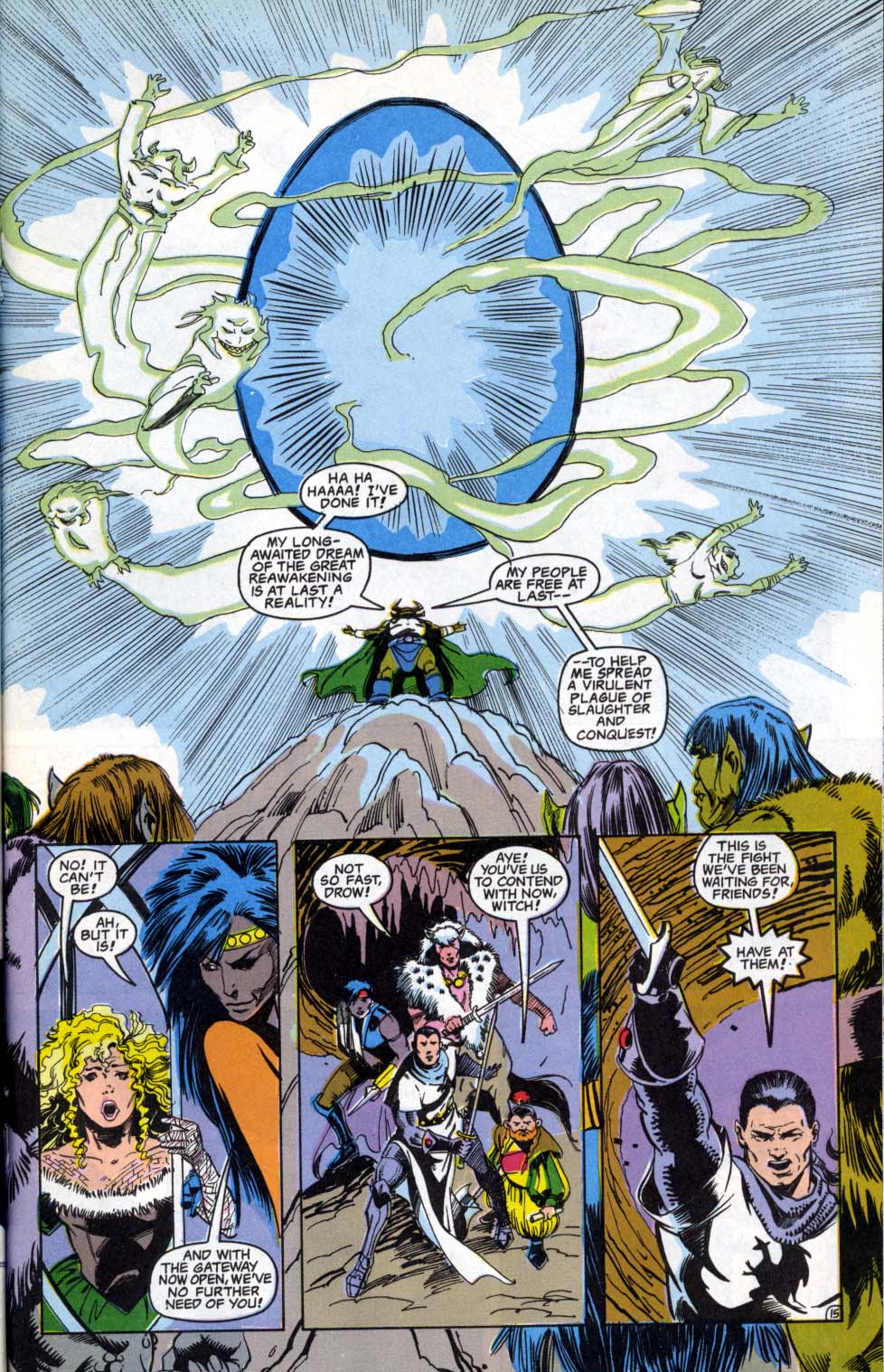 Read online Advanced Dungeons & Dragons comic -  Issue #4 - 15