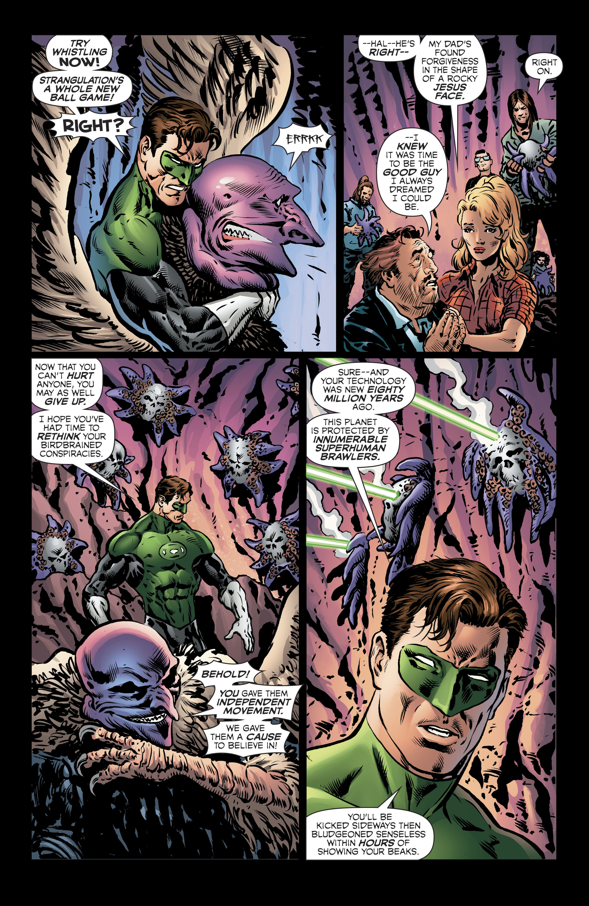 Read online The Green Lantern Season Two comic -  Issue #2 - 19