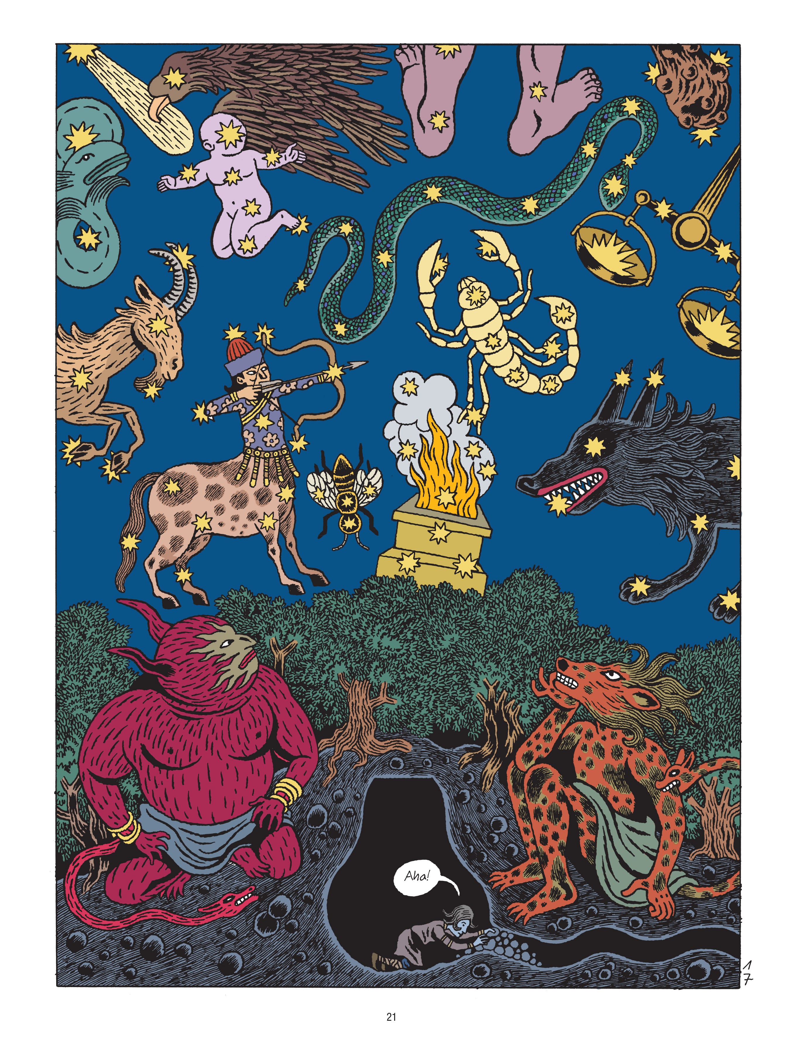 Read online A Tale of a Thousand and One Nights: HASIB & the Queen of Serpents comic -  Issue # TPB - 21