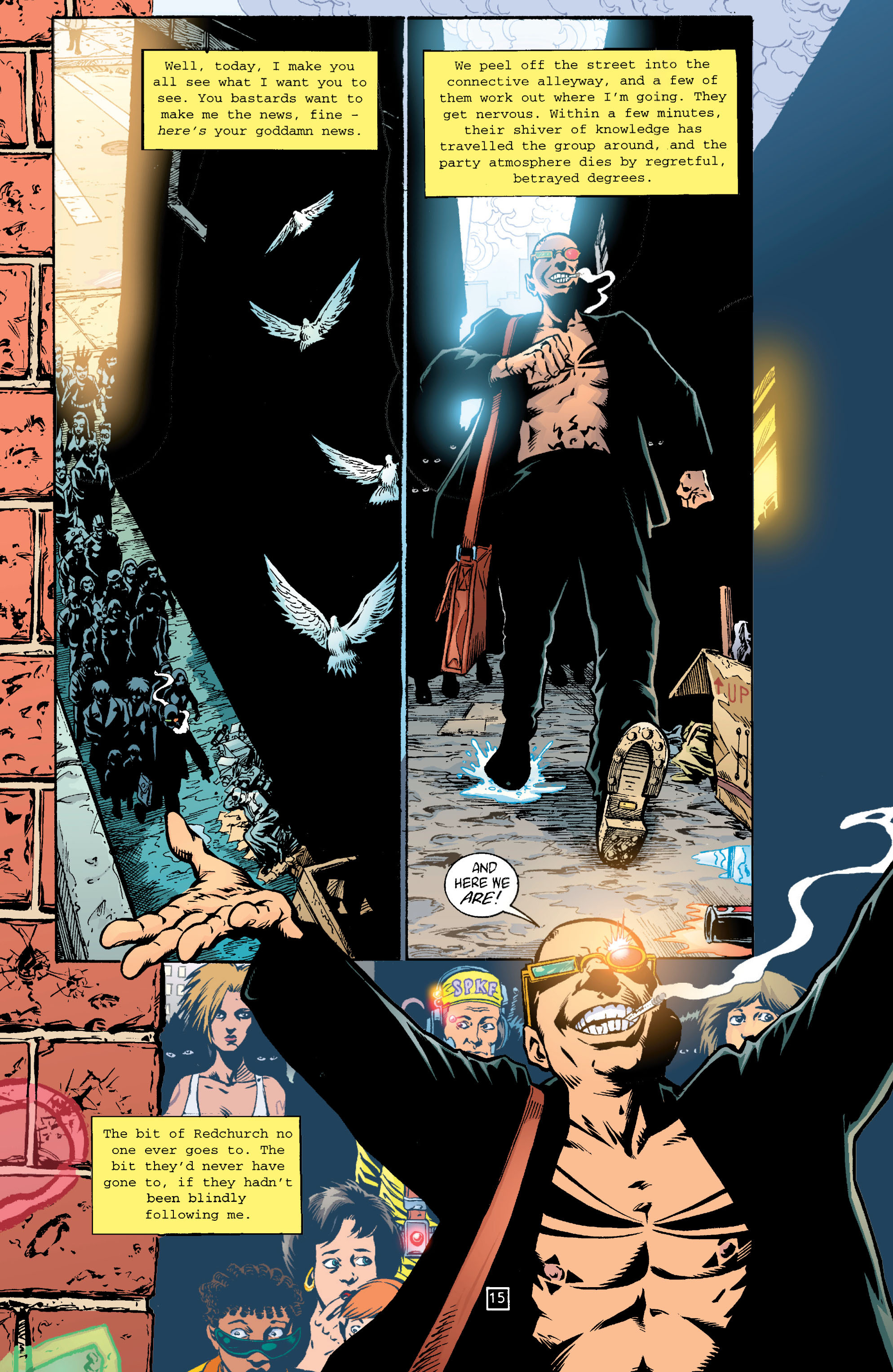 Read online Transmetropolitan comic -  Issue #16 - 16
