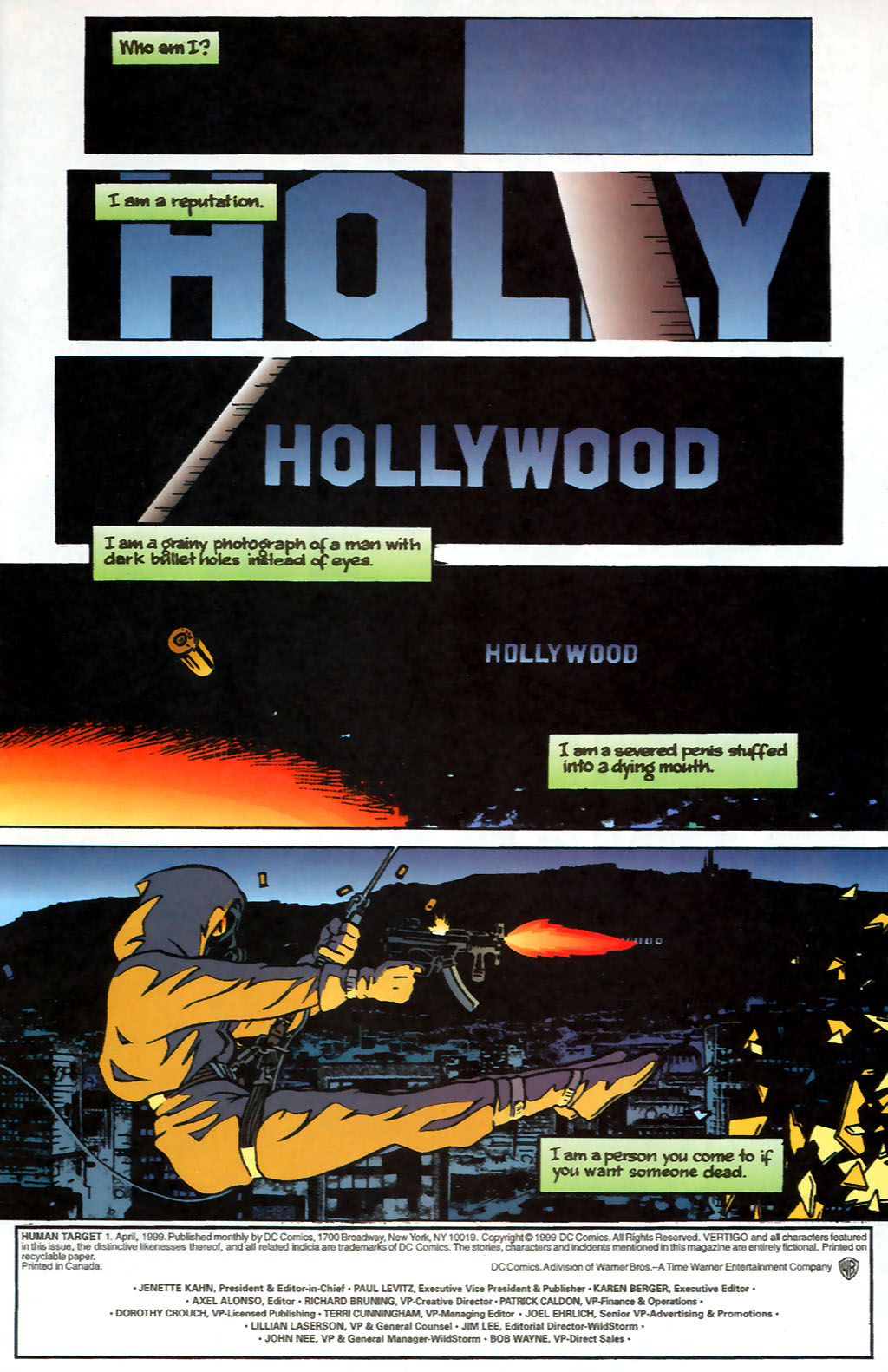 Human Target (1999) issue 1 - Page 2