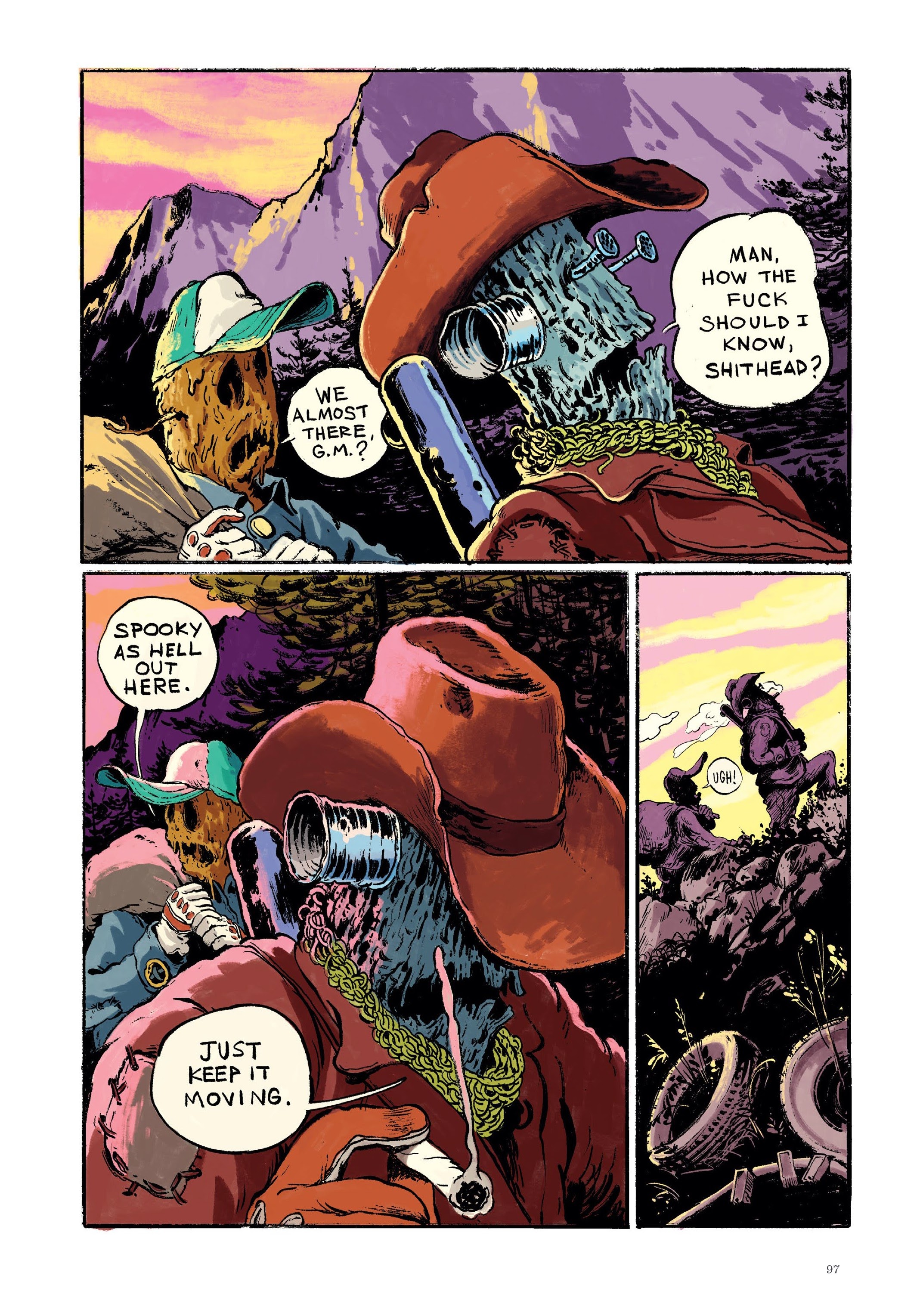 Read online Now: The New Comics Anthology comic -  Issue #6 - 98