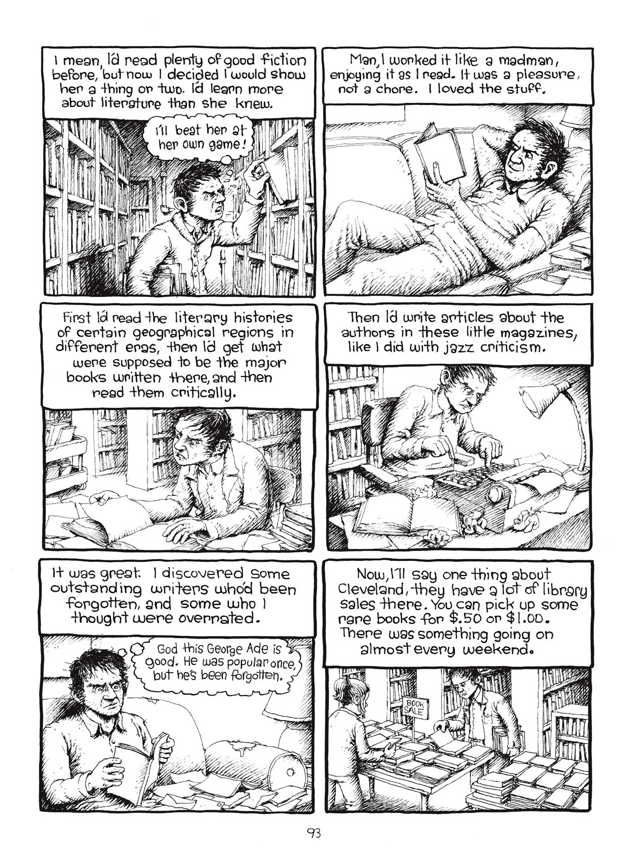Read online Harvey Pekar's Cleveland comic -  Issue # TPB - 94