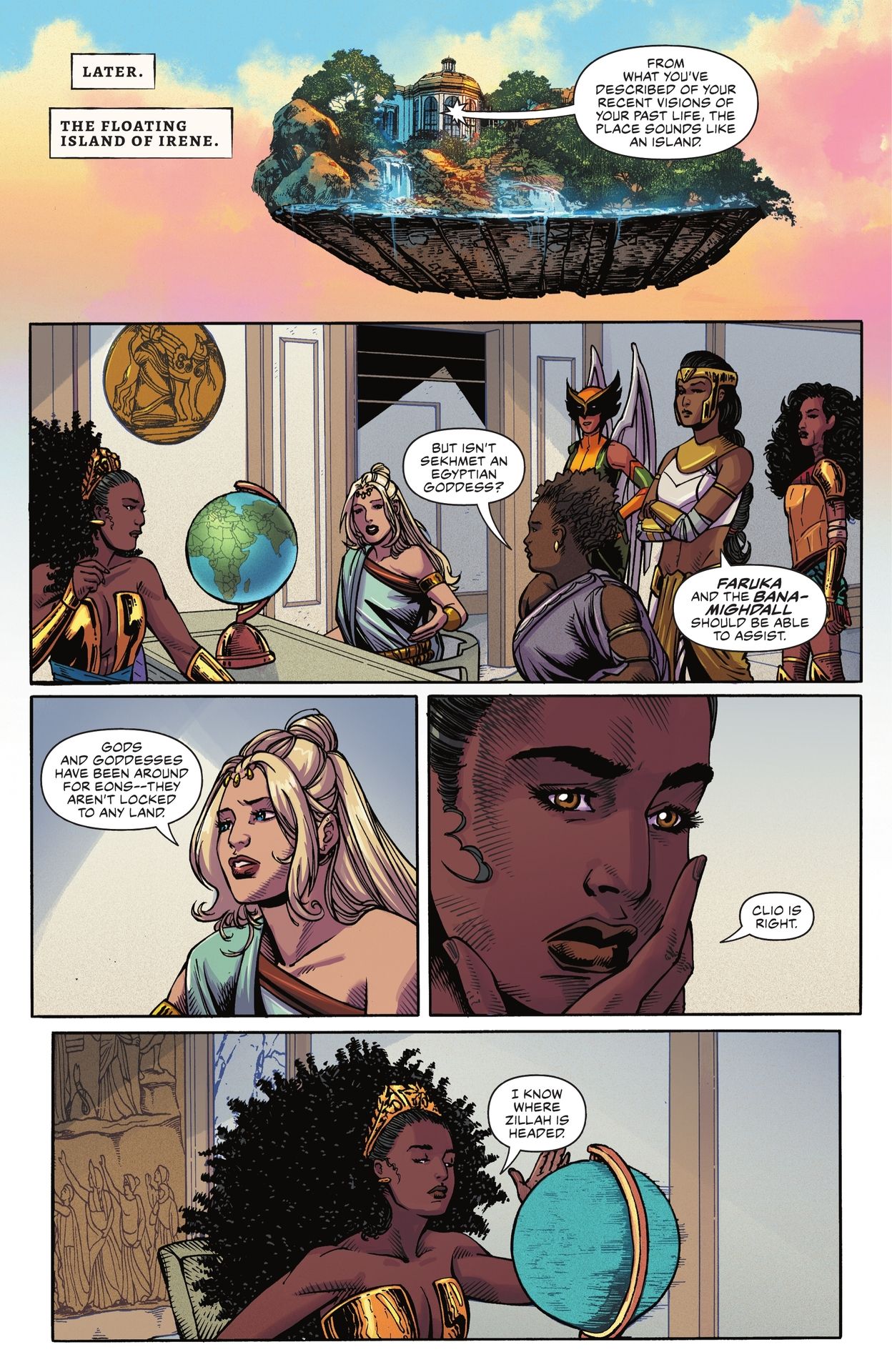 Read online Nubia: Queen of the Amazons comic -  Issue #3 - 20