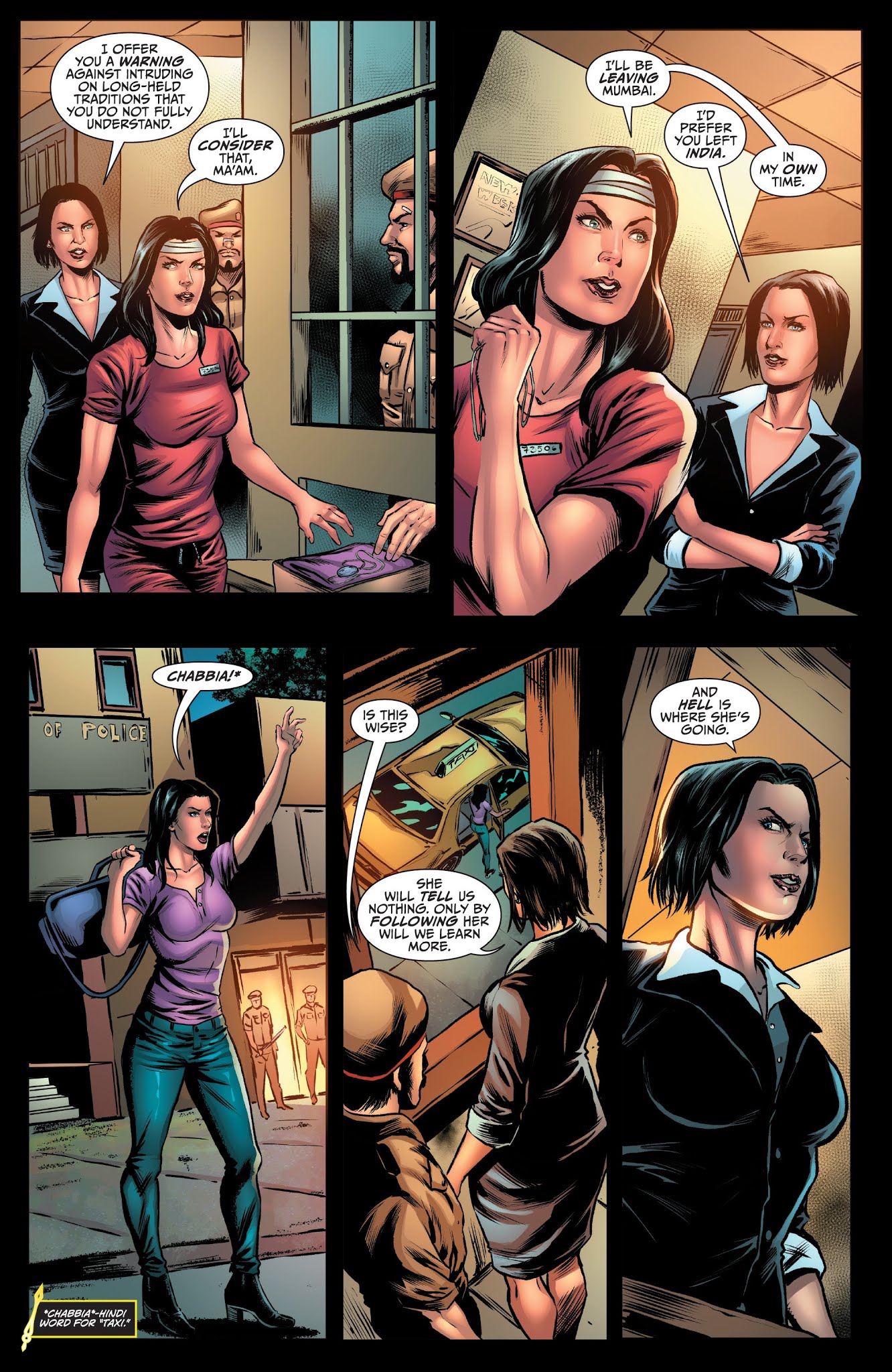 Read online Van Helsing: Sword of Heaven comic -  Issue #1 - 19
