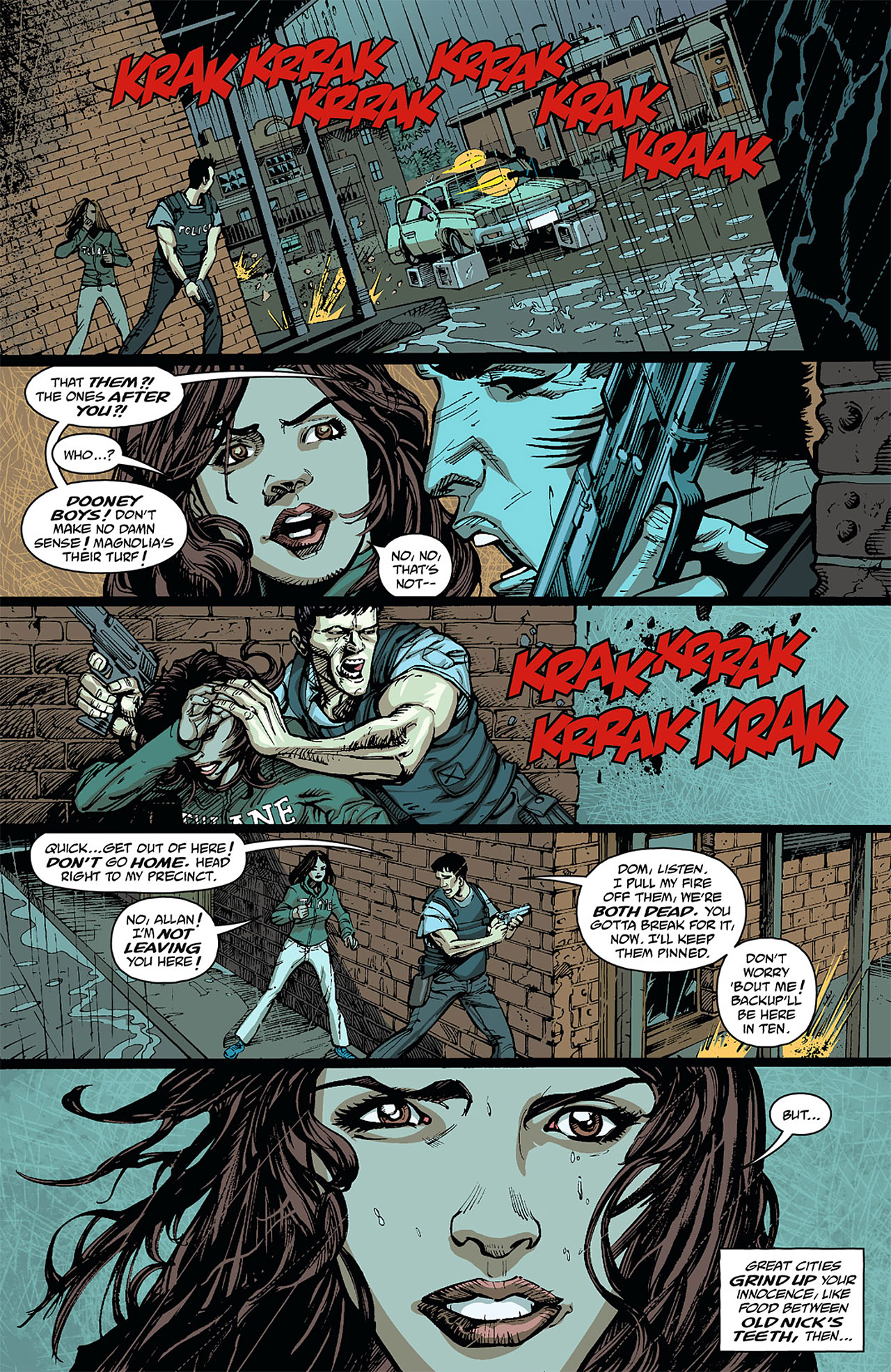 Read online Dominique Laveau: Voodoo Child comic -  Issue #1 - 9