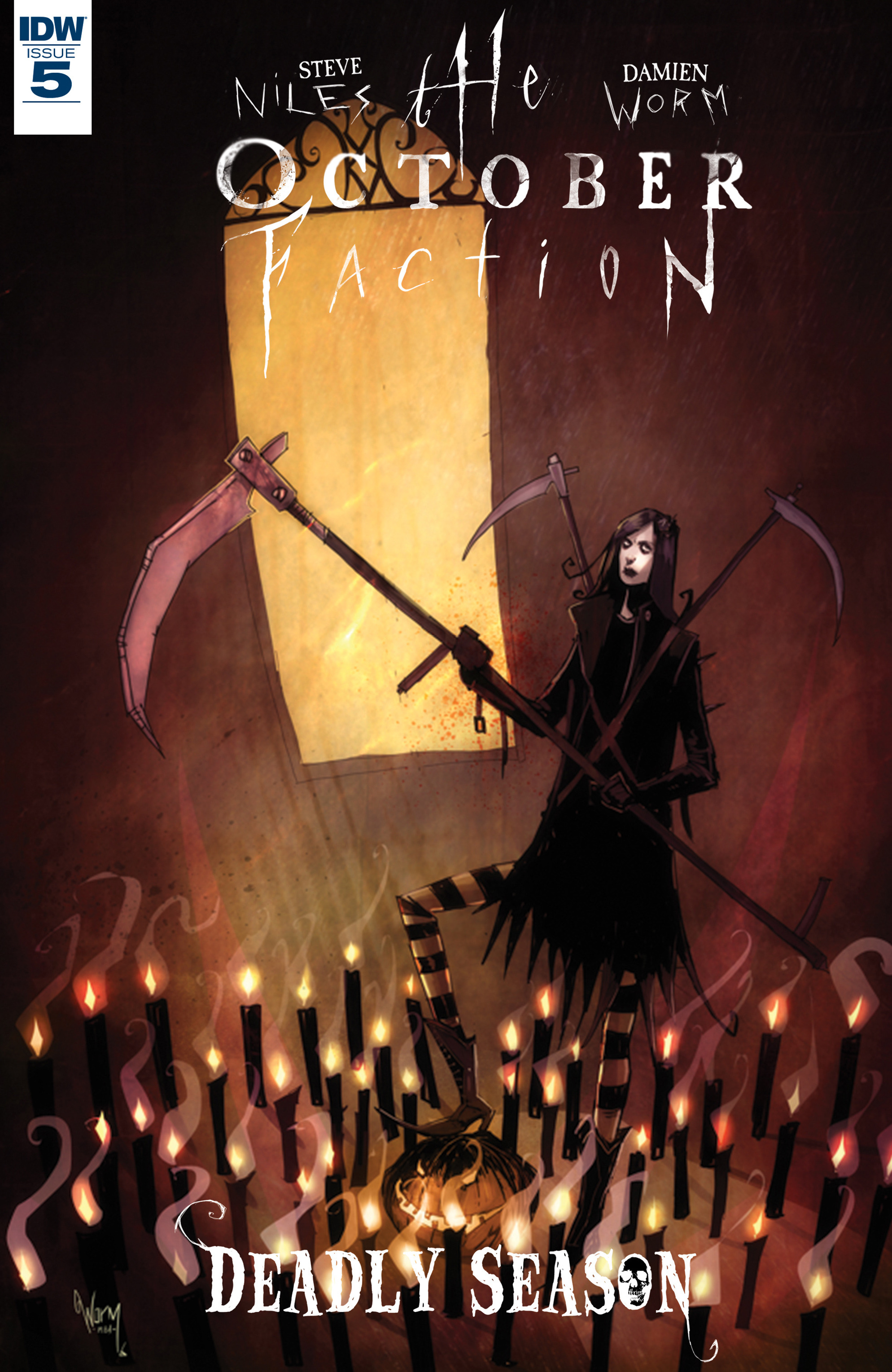 Read online The October Faction: Deadly Season comic -  Issue #5 - 1