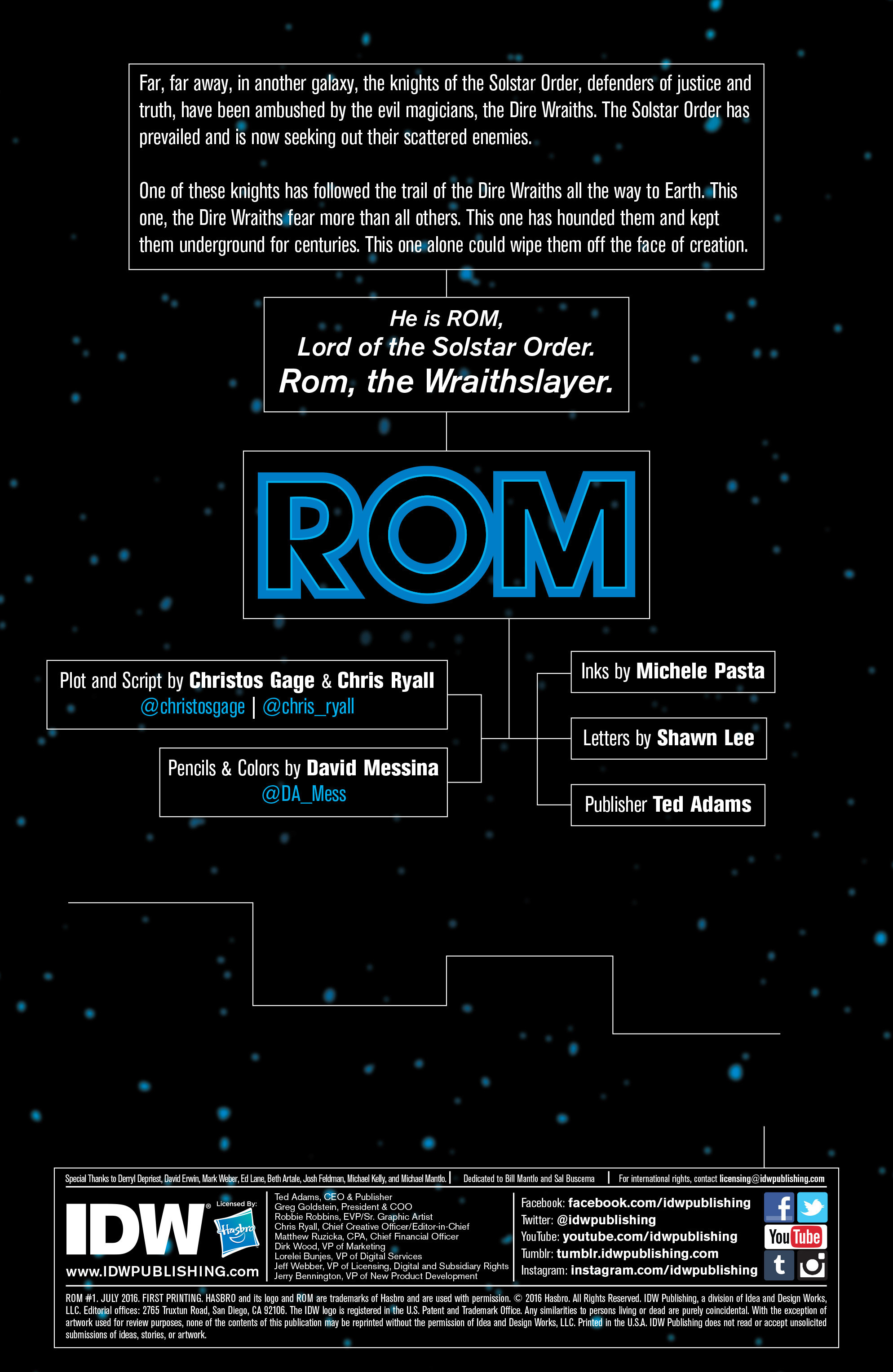 Read online ROM (2016) comic -  Issue #1 - 2