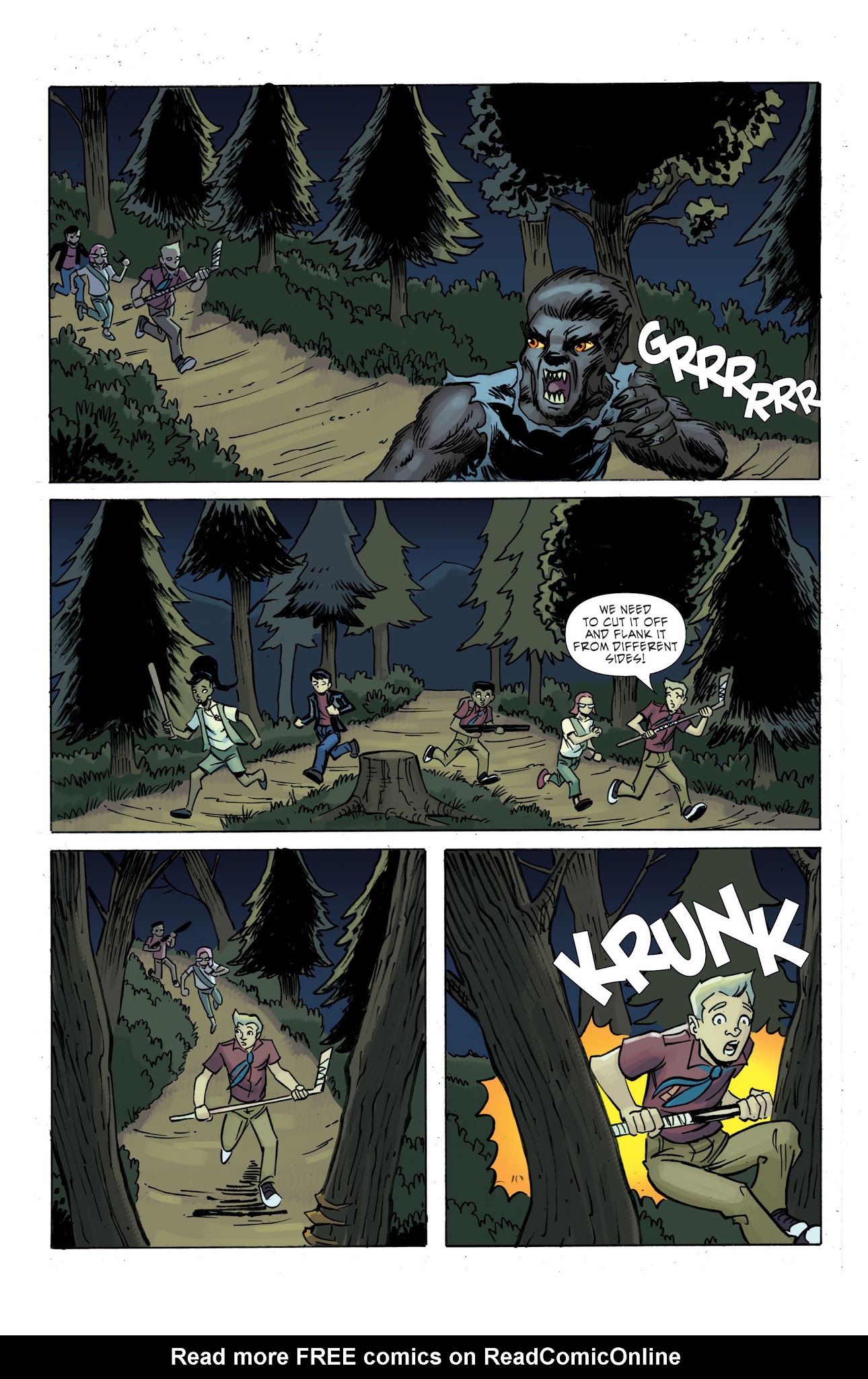 Read online Ghoul Scouts: I Was A Tweenage Werewolf! comic -  Issue #2 - 21