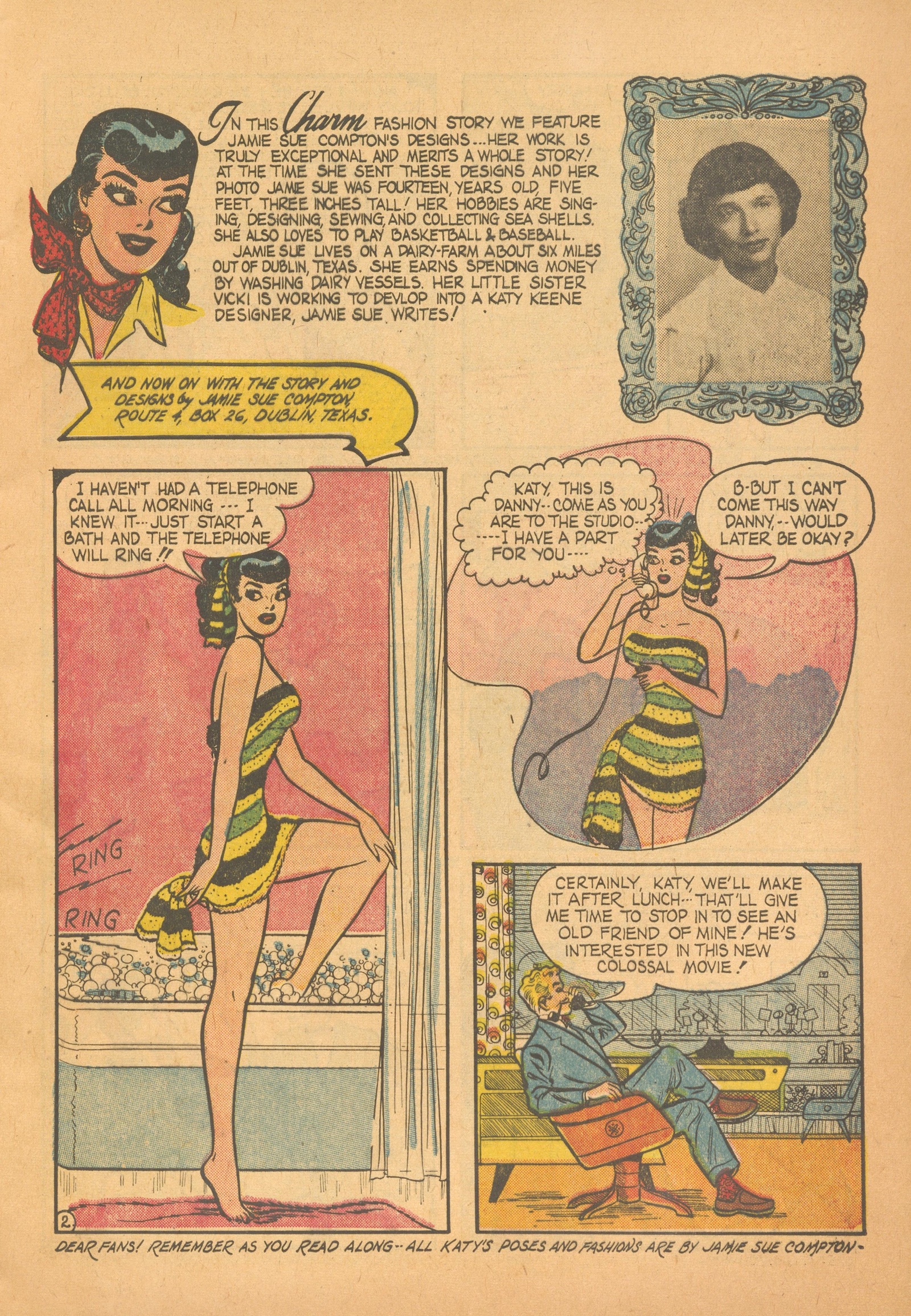 Read online Katy Keene Charm comic -  Issue # Full - 5