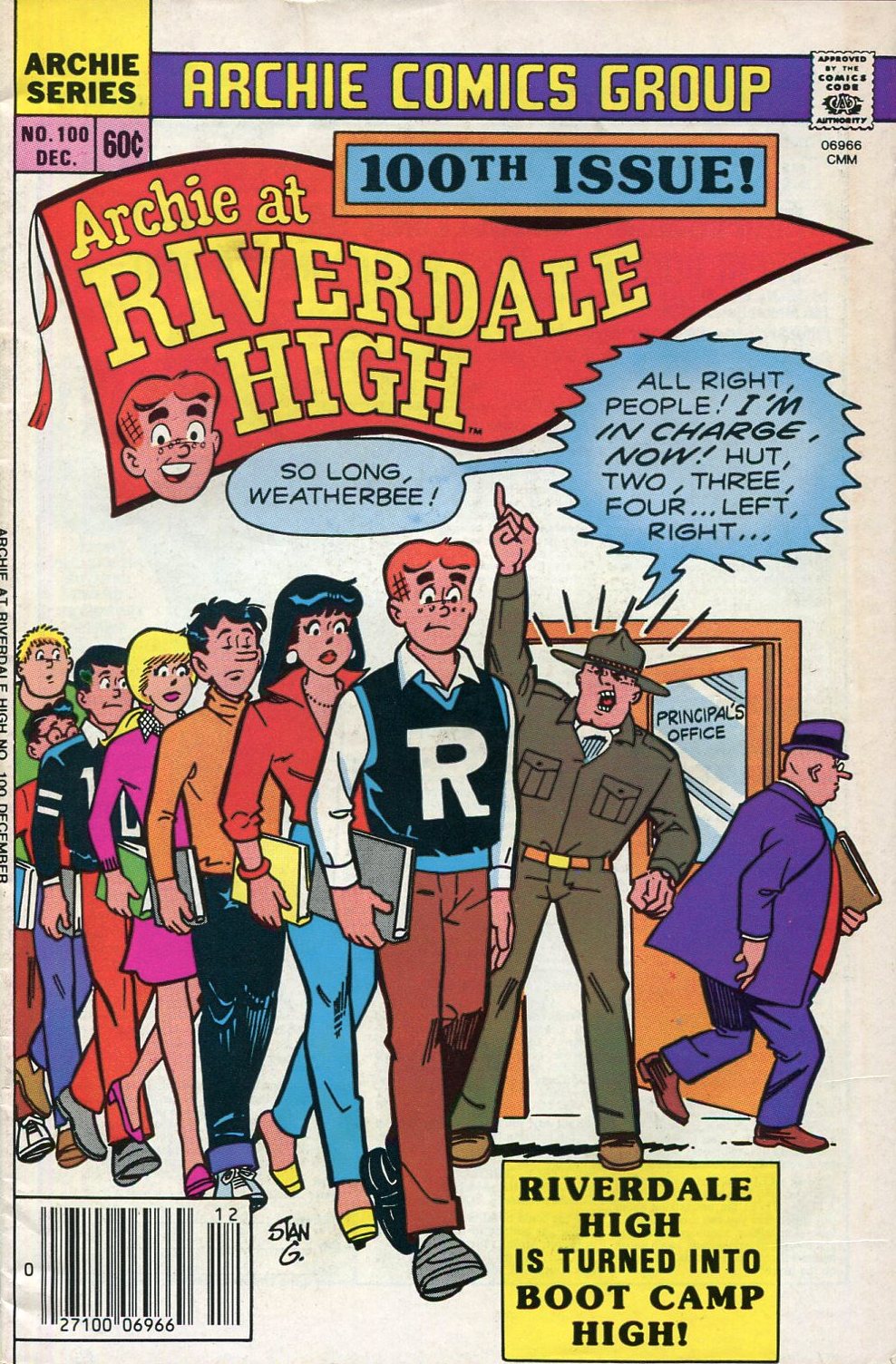 Read online Archie at Riverdale High (1972) comic -  Issue #100 - 1