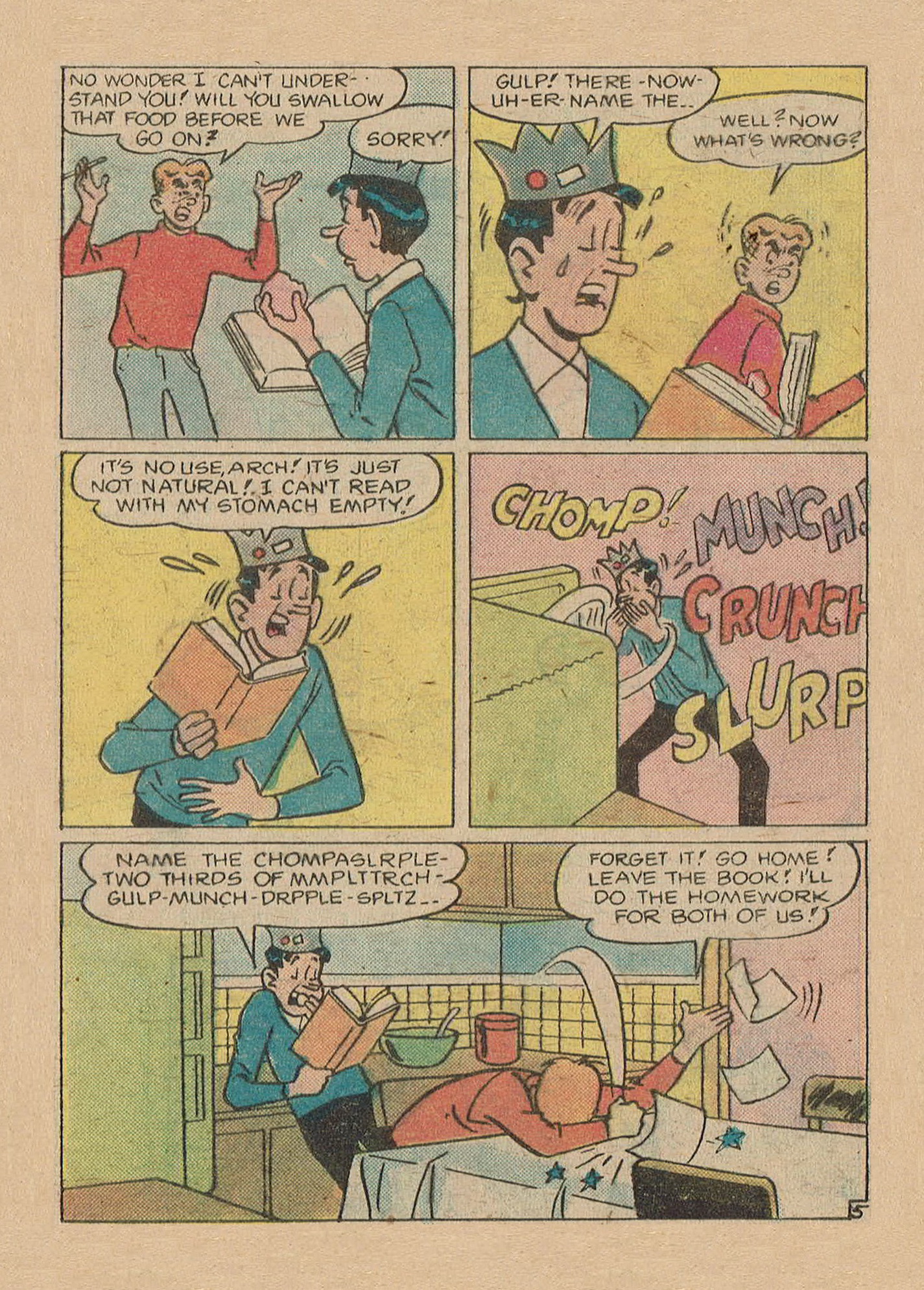 Read online Archie Digest Magazine comic -  Issue #33 - 136