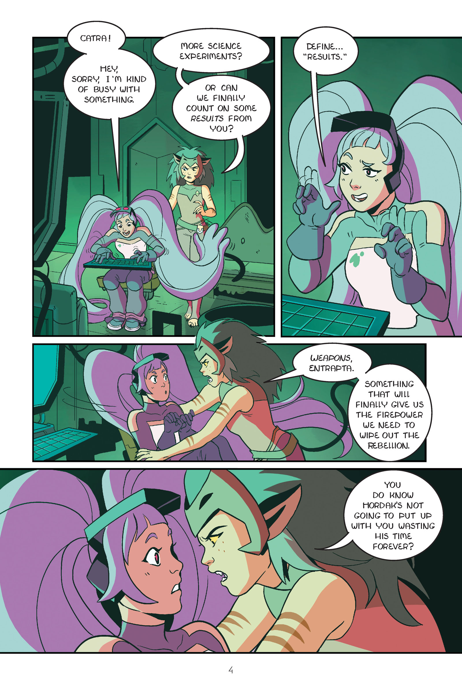 Read online She-Ra and the Princesses of Power: Legend of the Fire Princess comic -  Issue # TPB - 6