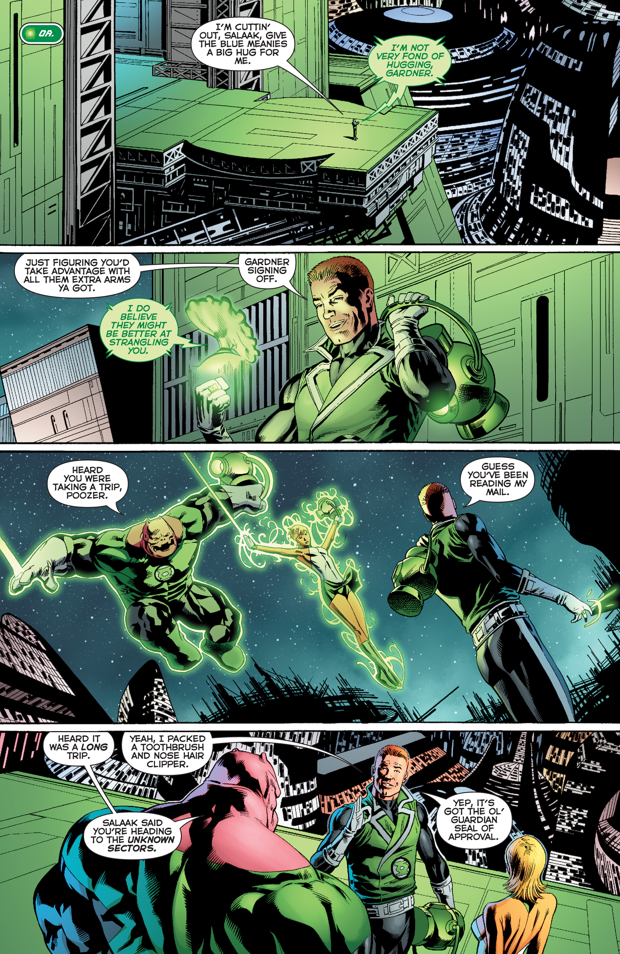 Read online Green Lantern: Emerald Warriors comic -  Issue #2 - 17