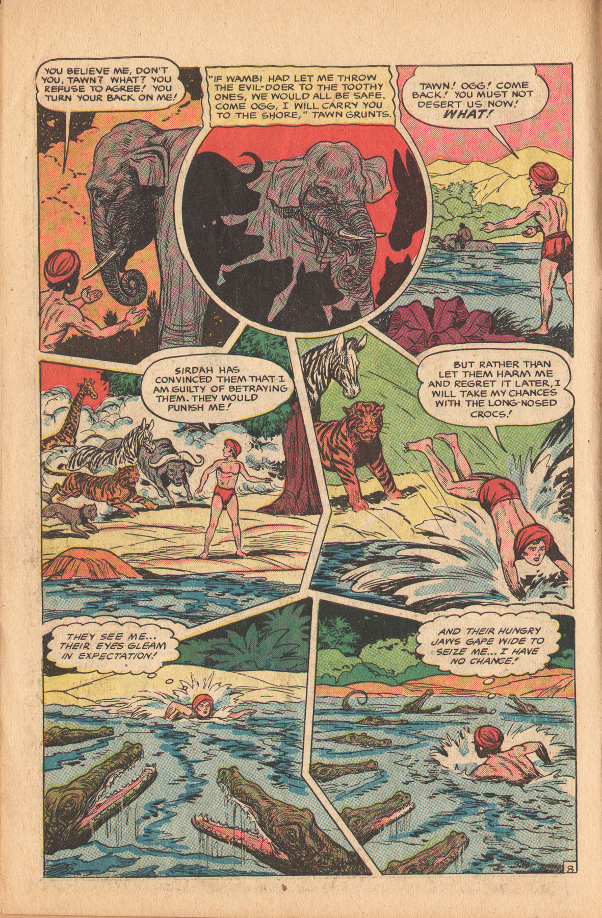 Read online Wambi Jungle Boy comic -  Issue #9 - 10