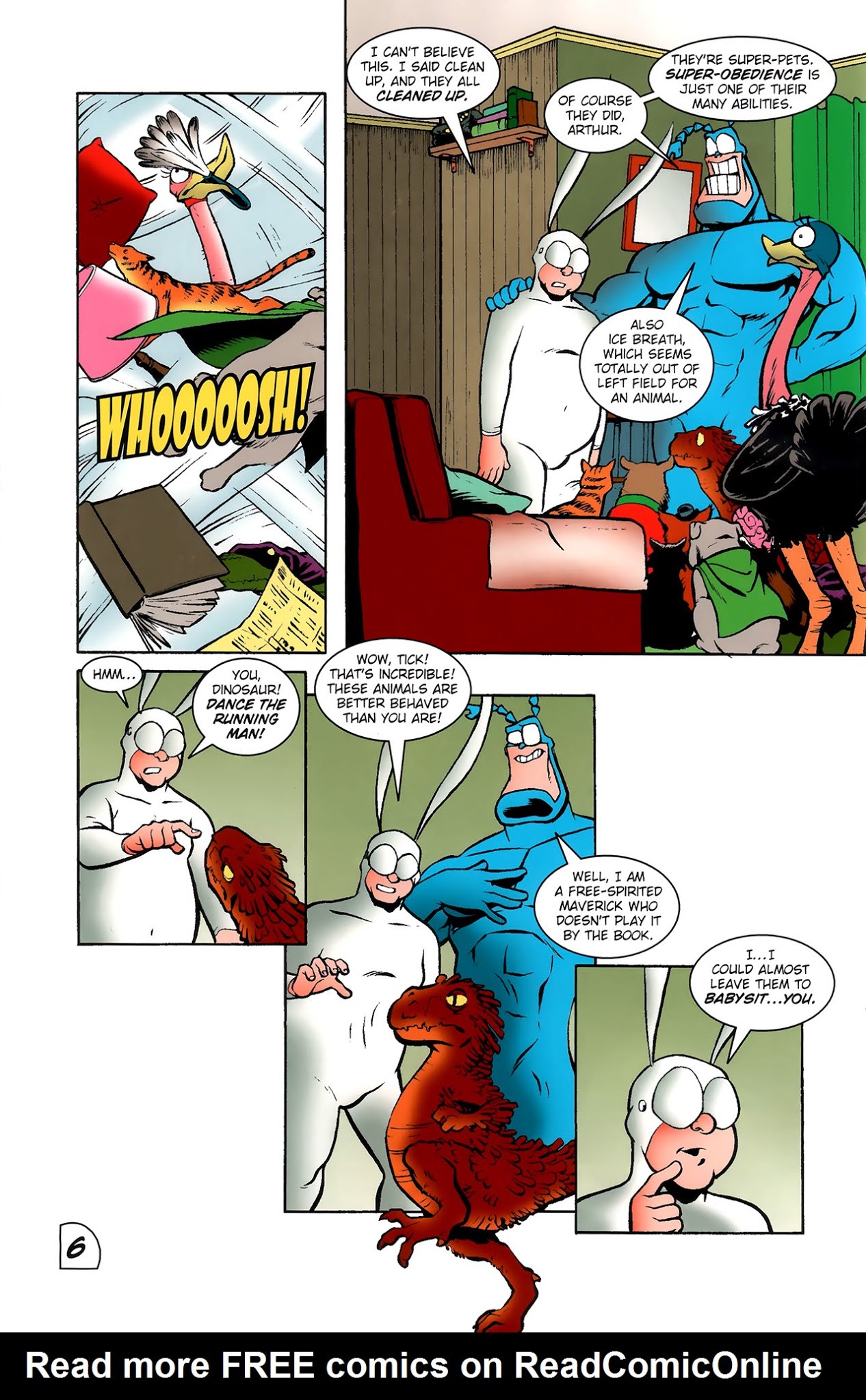 Read online The Tick New Series comic -  Issue #8 - 7