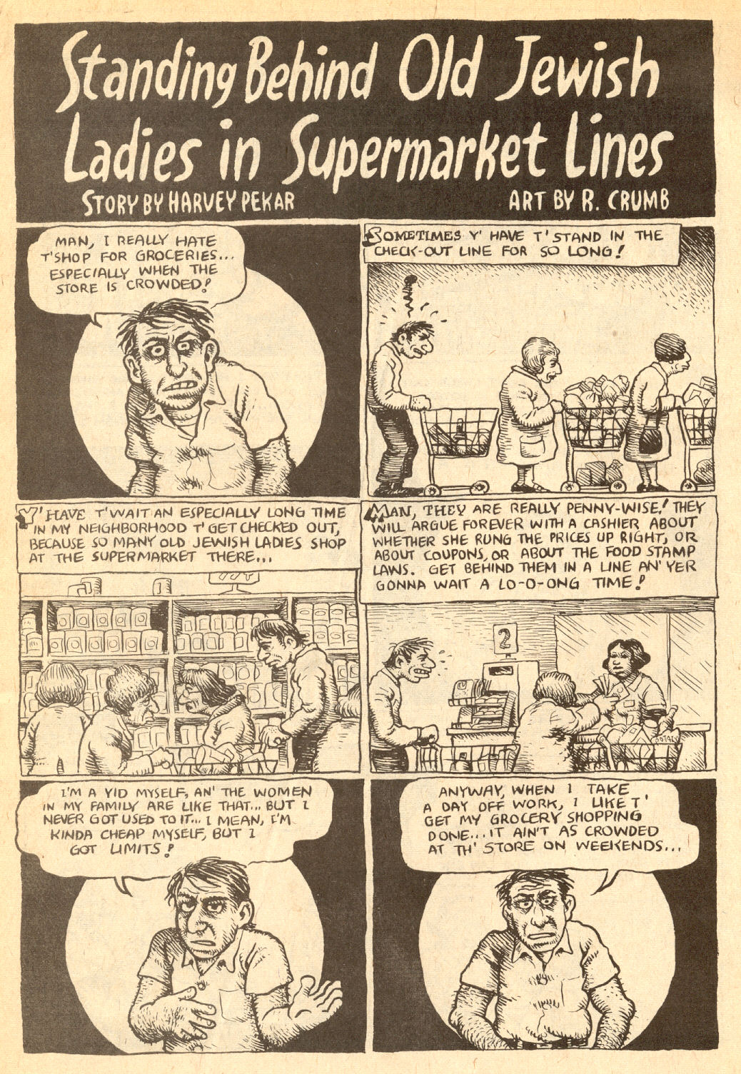 Read online American Splendor (1976) comic -  Issue #3 - 4