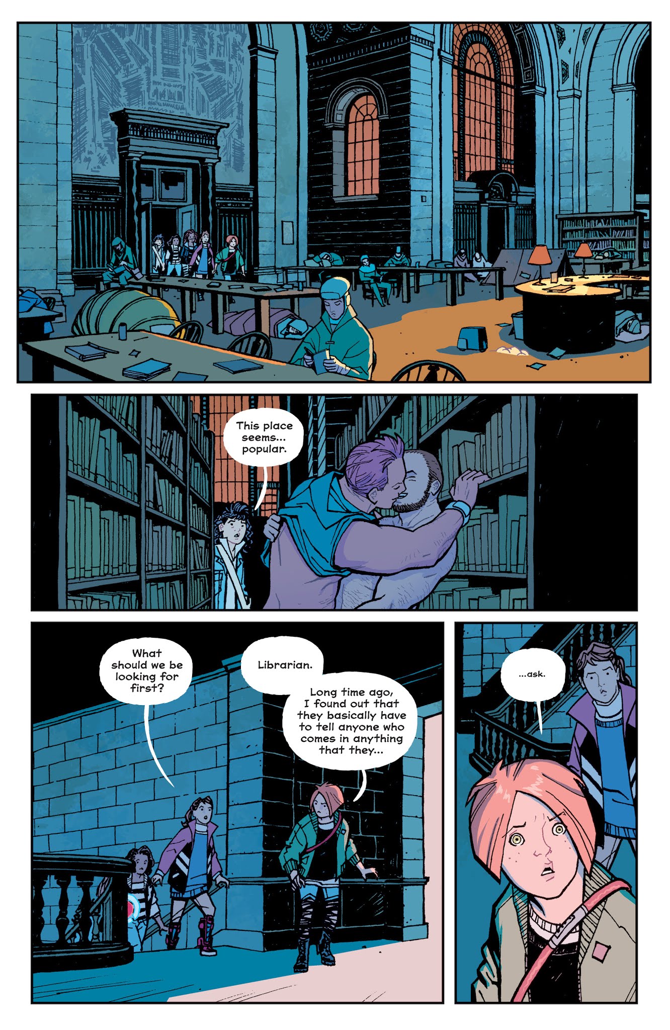 Read online Paper Girls comic -  Issue #21 - 23