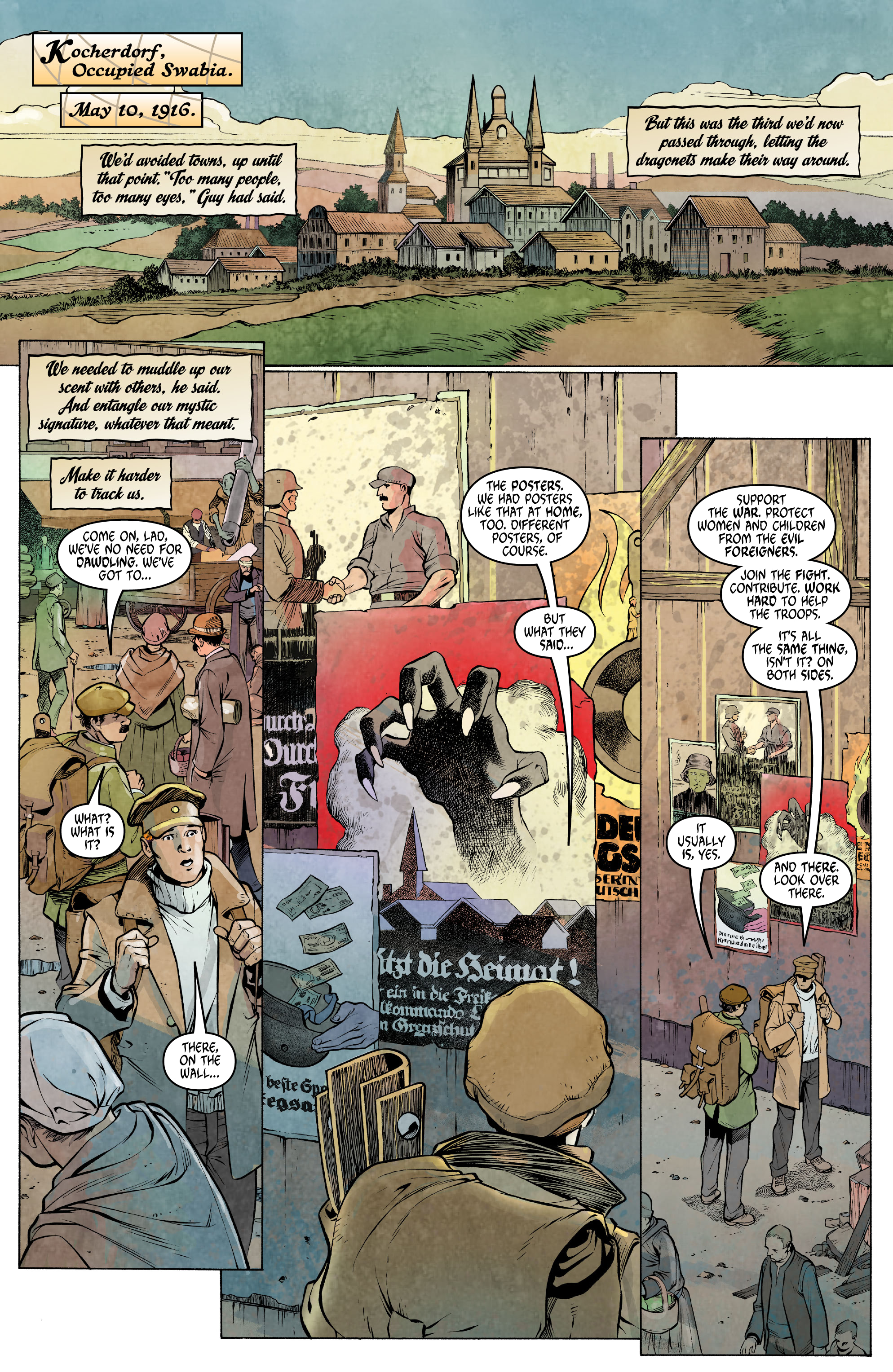 Read online Arrowsmith: Behind Enemy Lines comic -  Issue #6 - 8