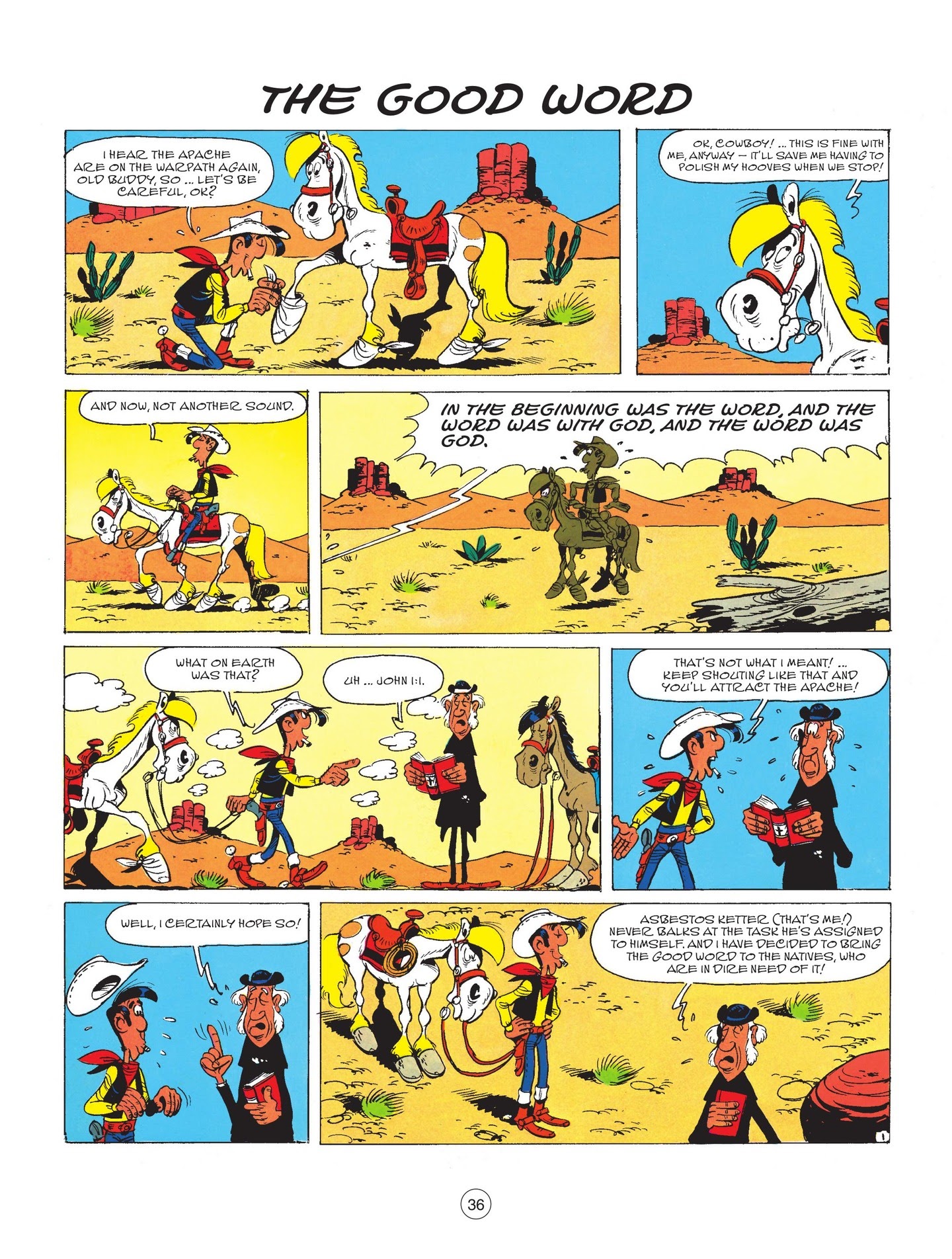 Read online A Lucky Luke Adventure comic -  Issue #81 - 38