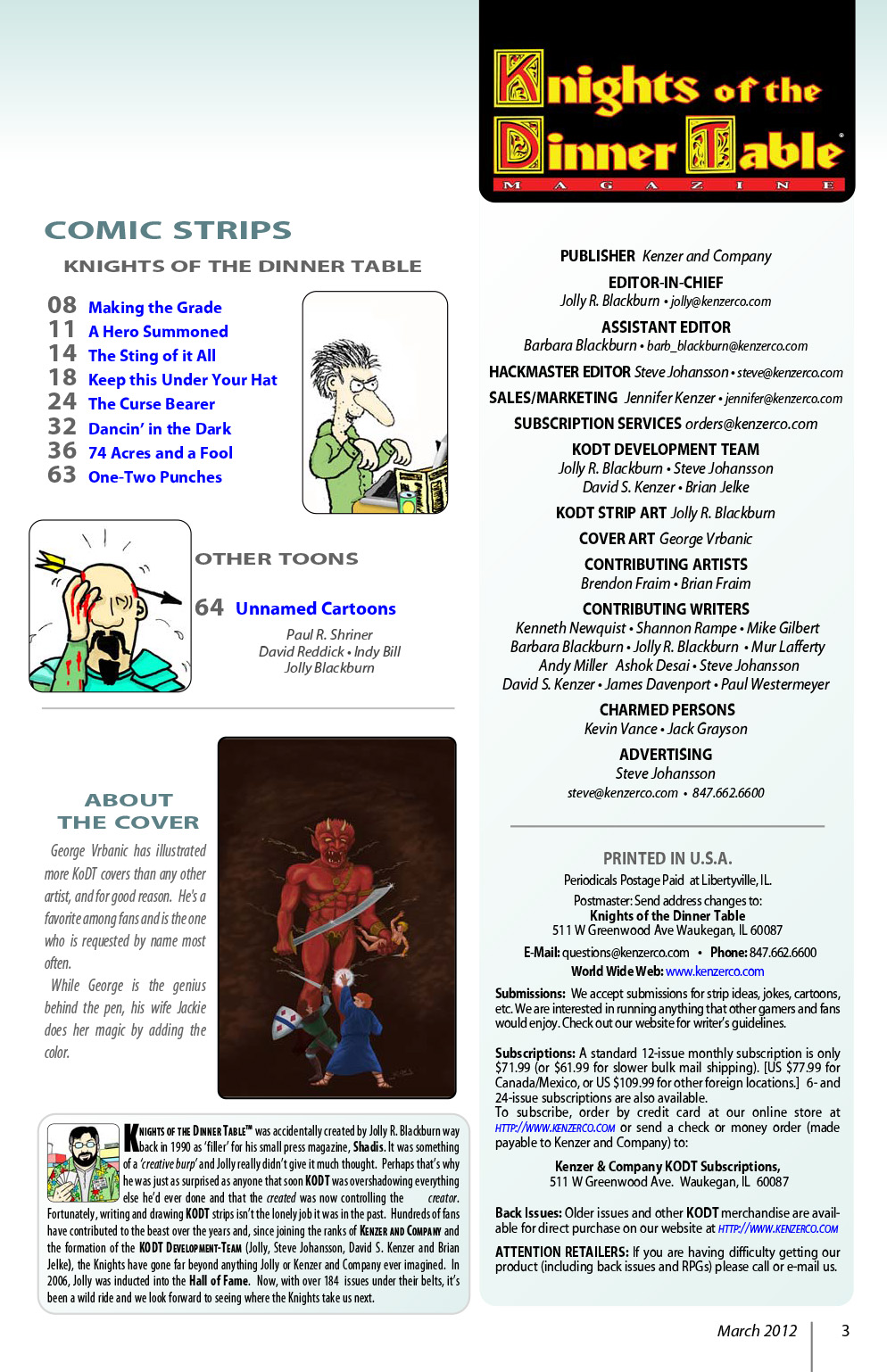 Read online Knights of the Dinner Table comic -  Issue #185 - 5